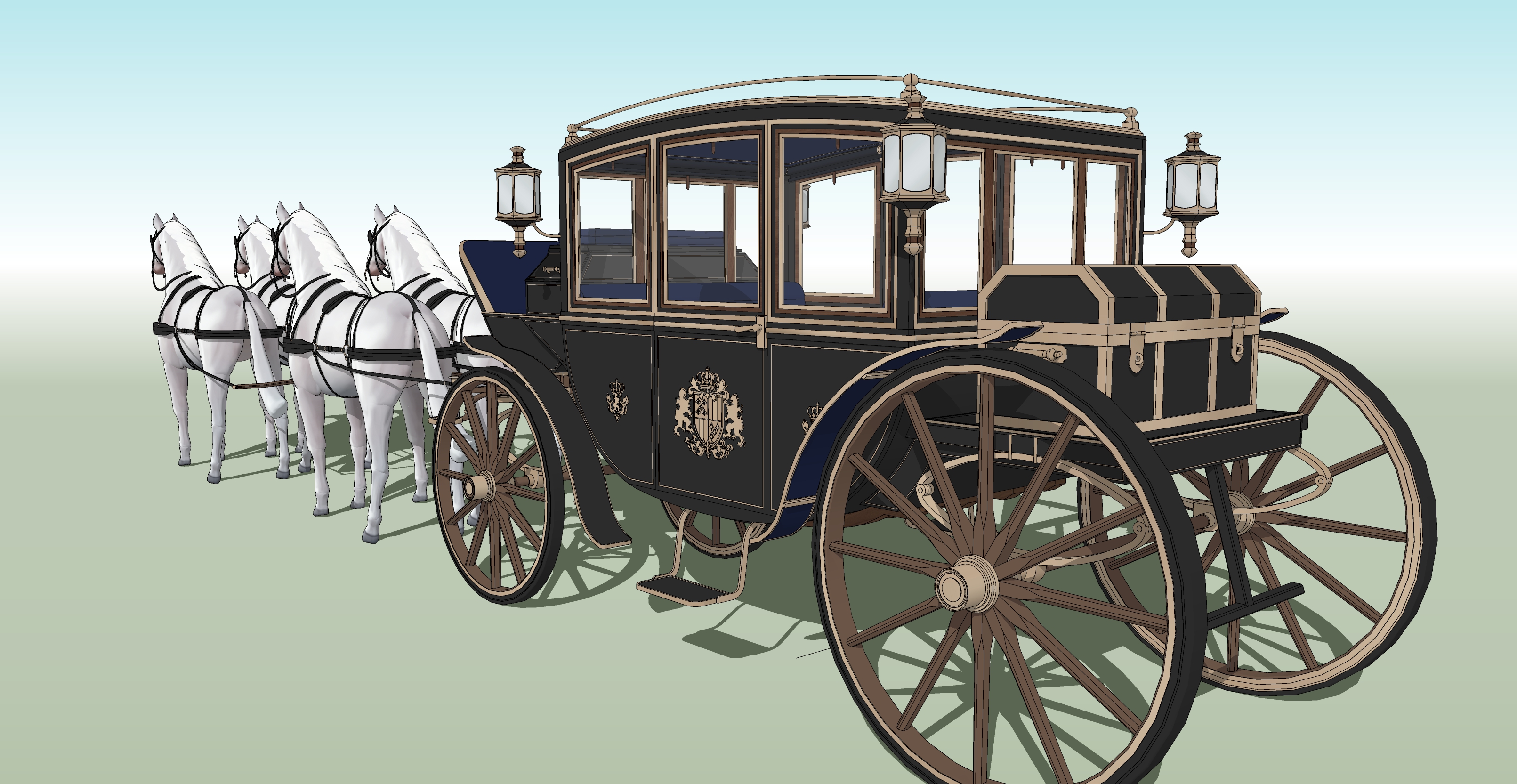 기사단 마차 Knights' carriage-2 기사단 마차 Knights' carriage-2