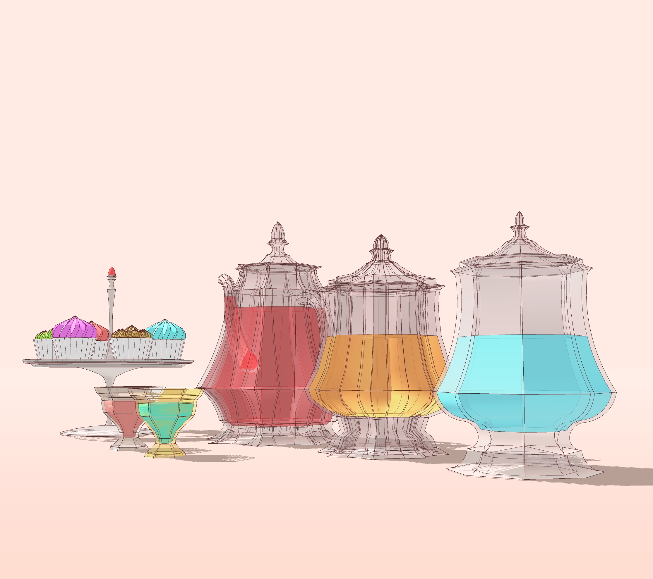 다과세트-3 다과세트-3