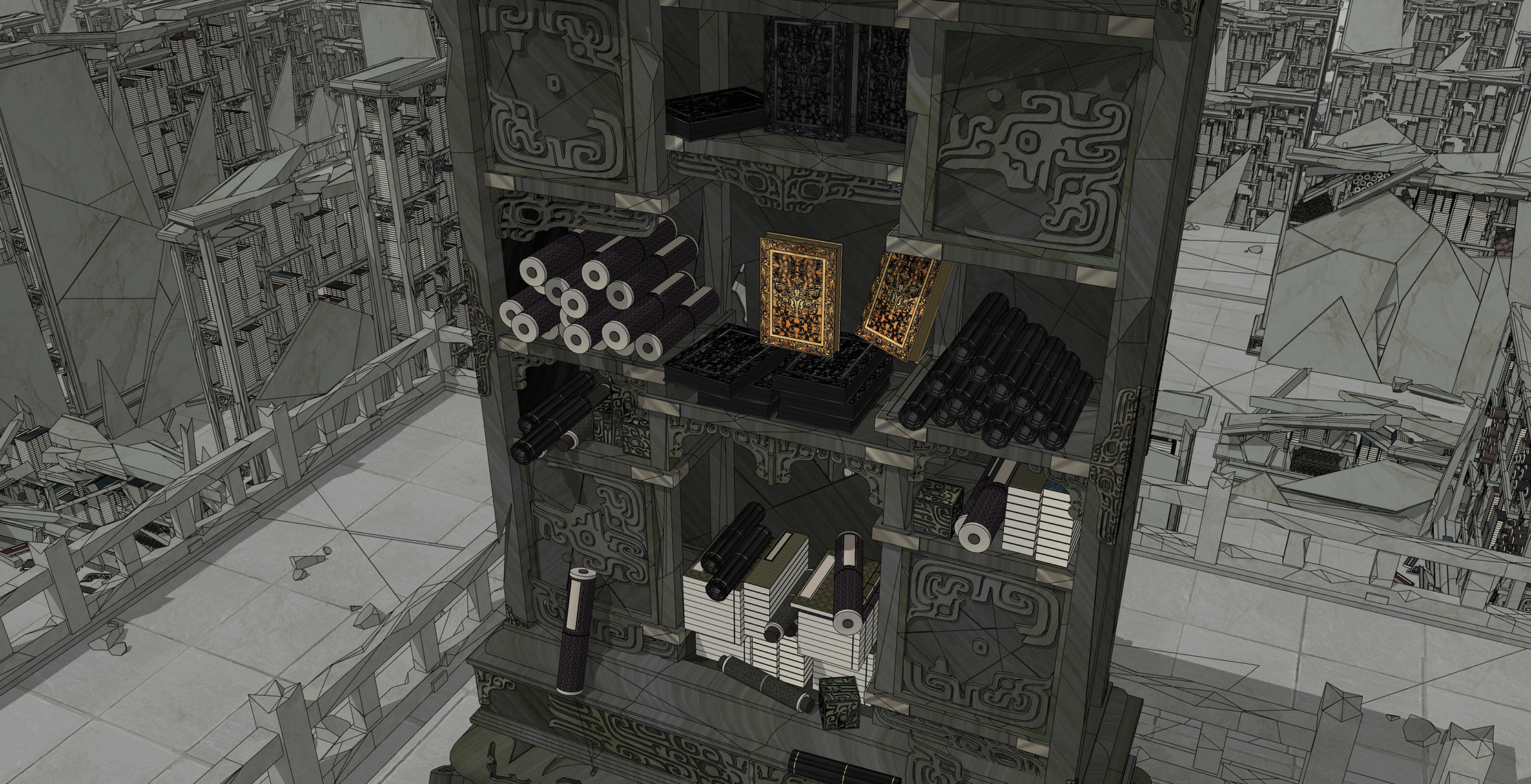 비급서고 폐허 Secret library ruin ver2-8