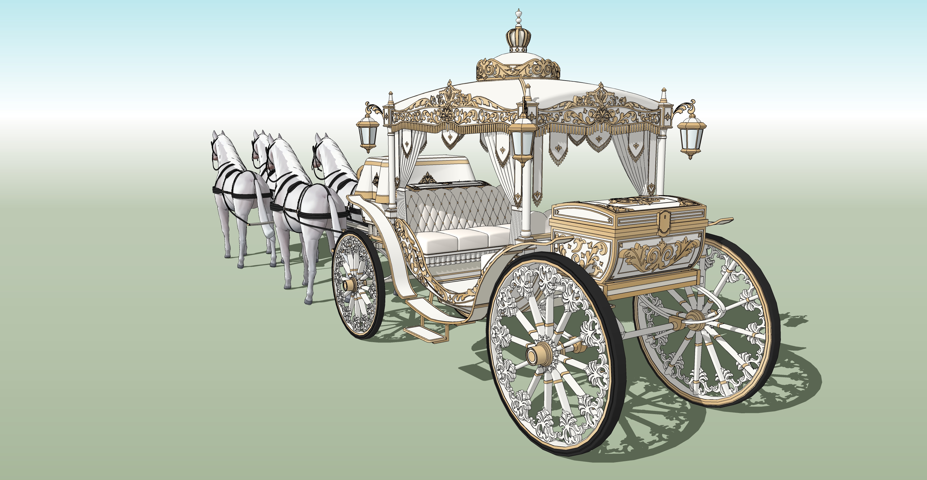 데이트용 마차 Carriage for a date-2 데이트용 마차 Carriage for a date-2