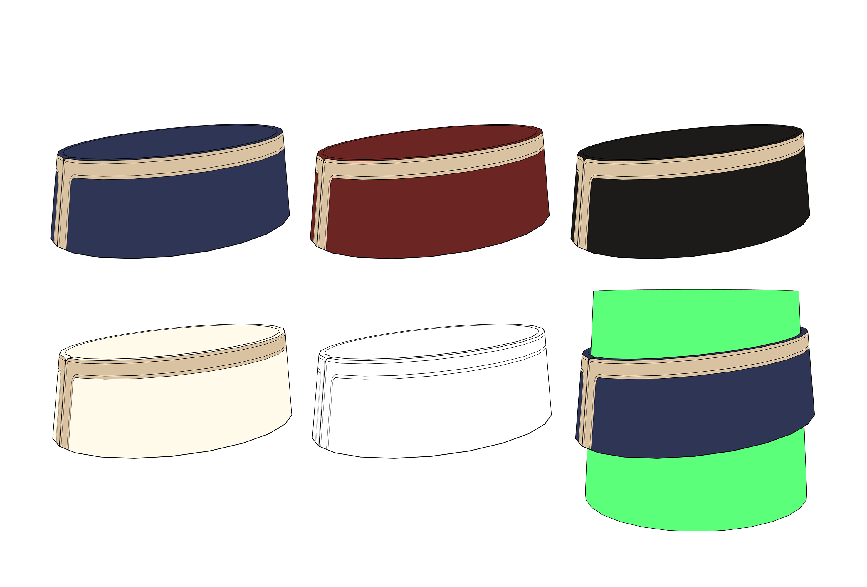 제복 카라 Uniform collar2