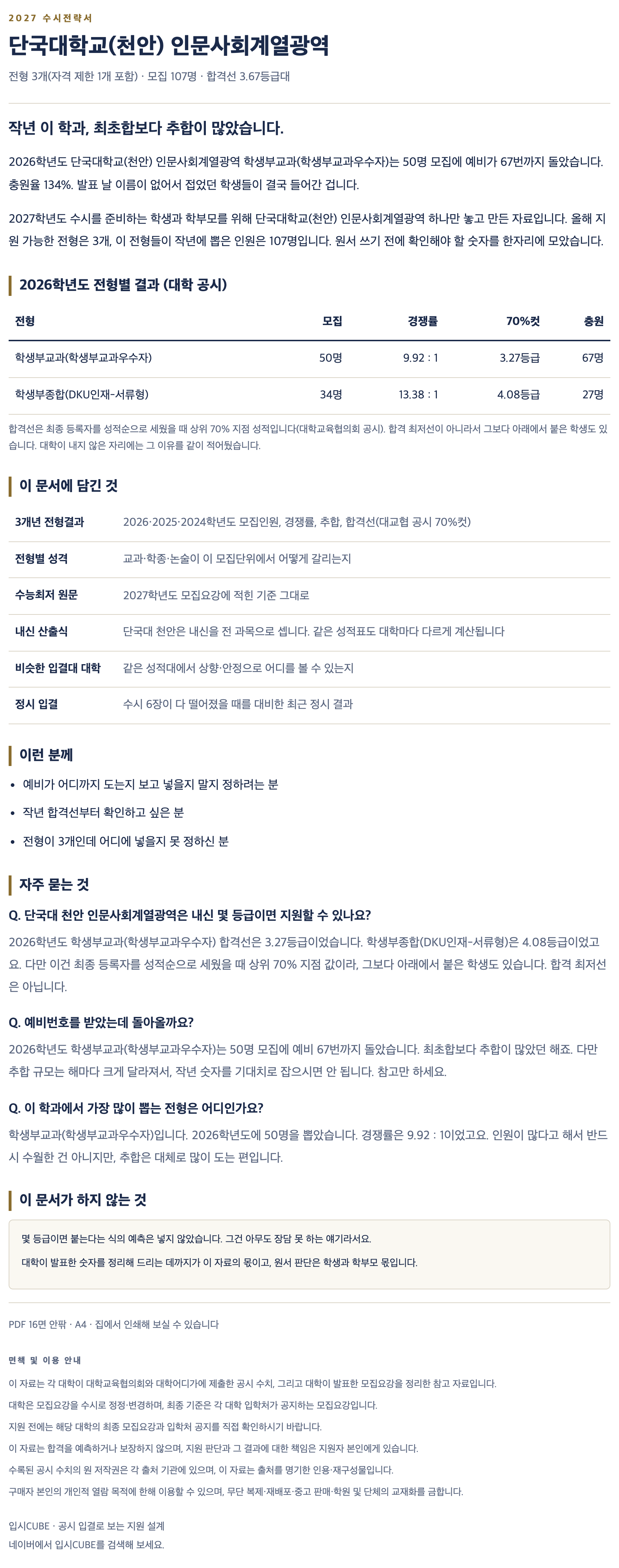 단국대 천안_인문사회계열광역_상세 단국대 천안_인문사회계열광역_상세