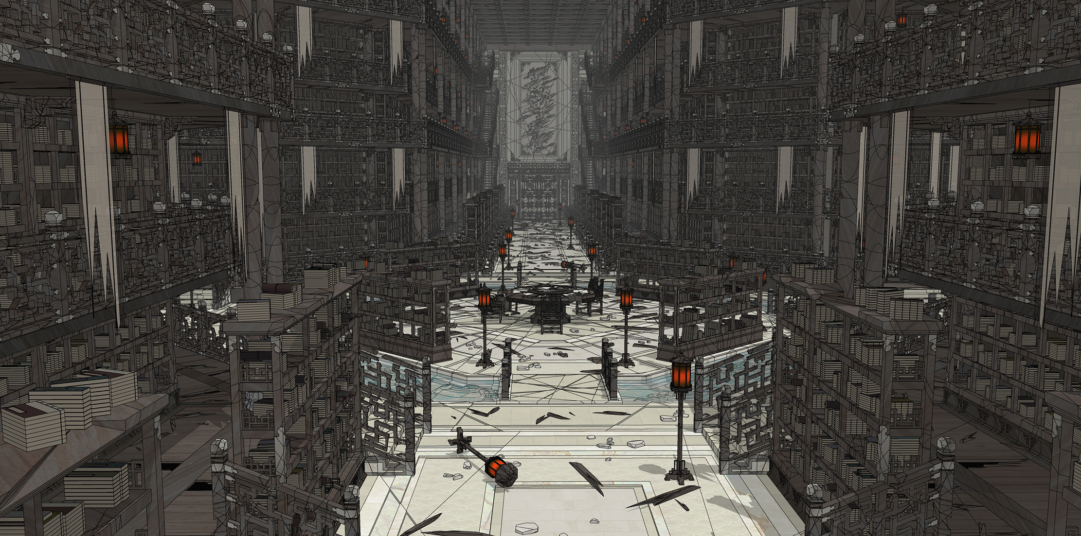 비급서고 폐허 Secret library ruin ver5-2