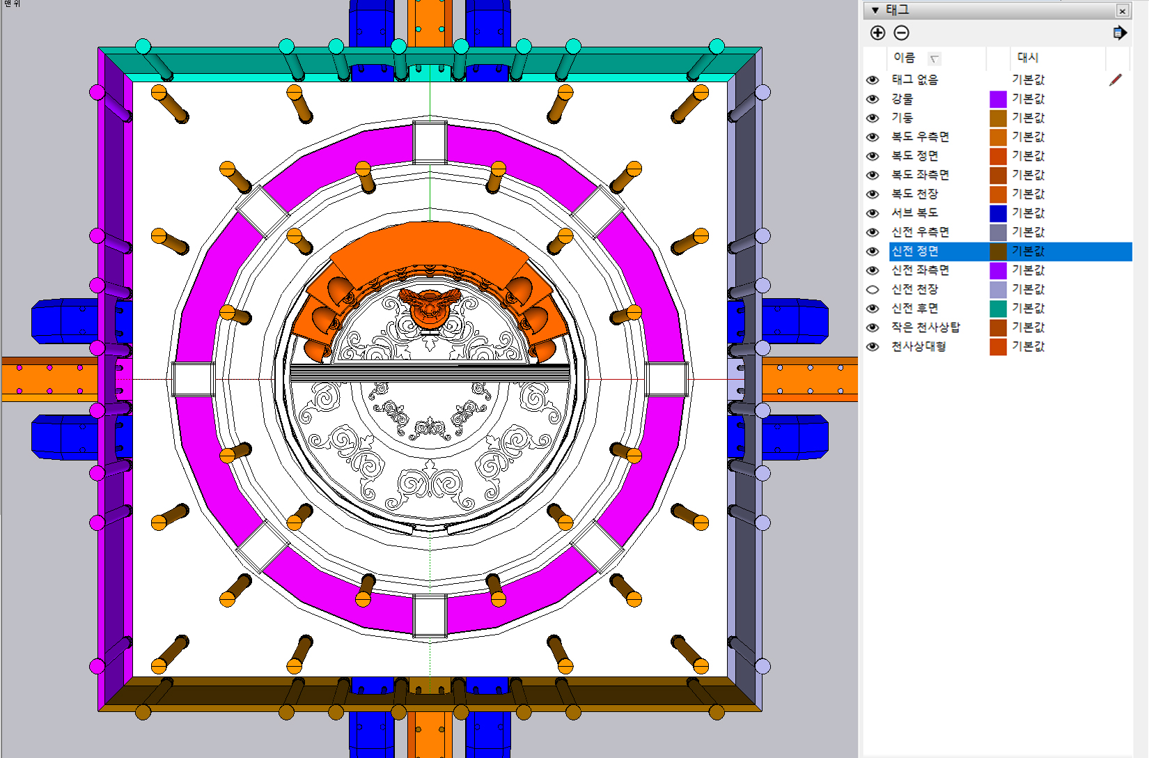 신전 태그레이어