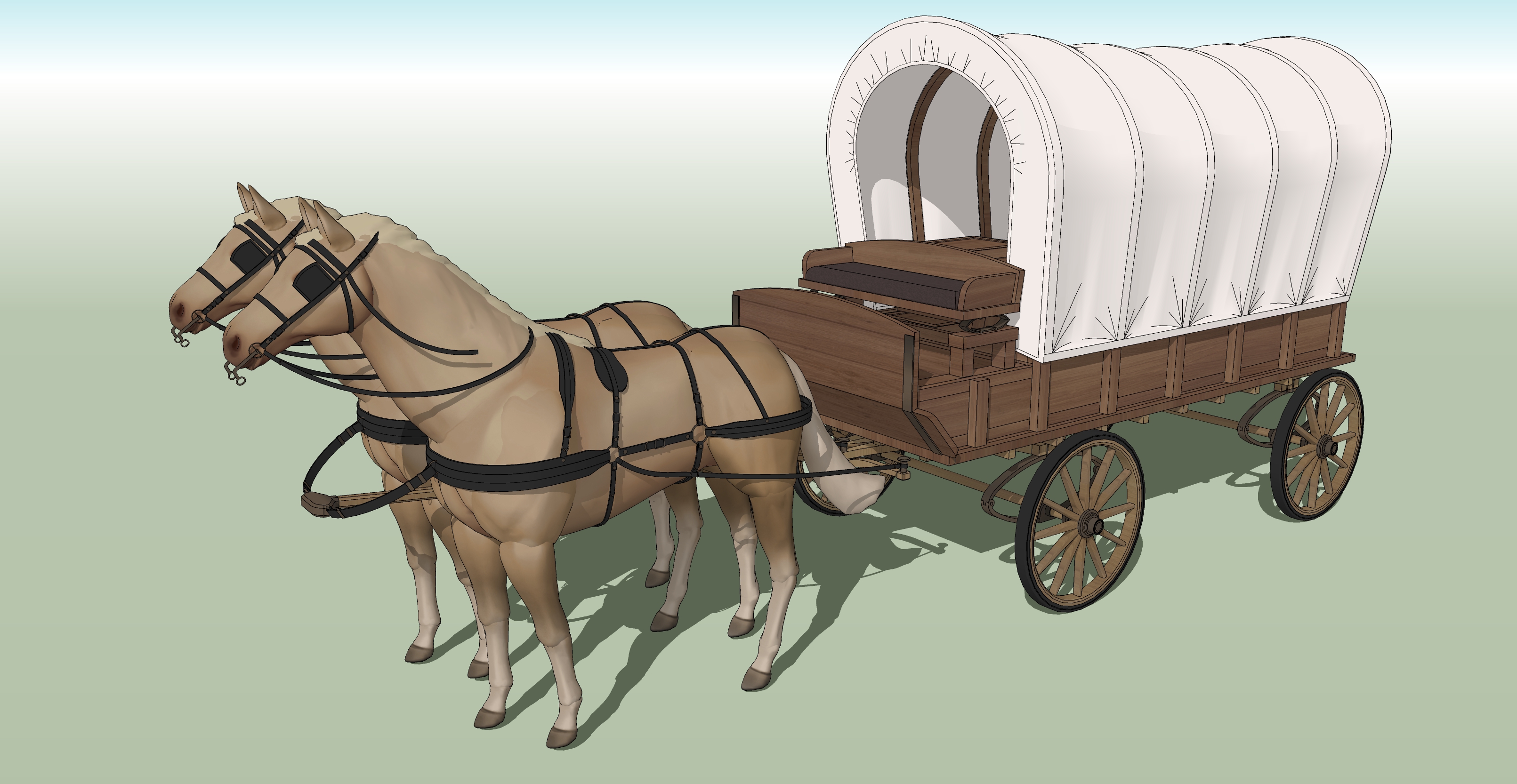 짐 마차 wagon-1