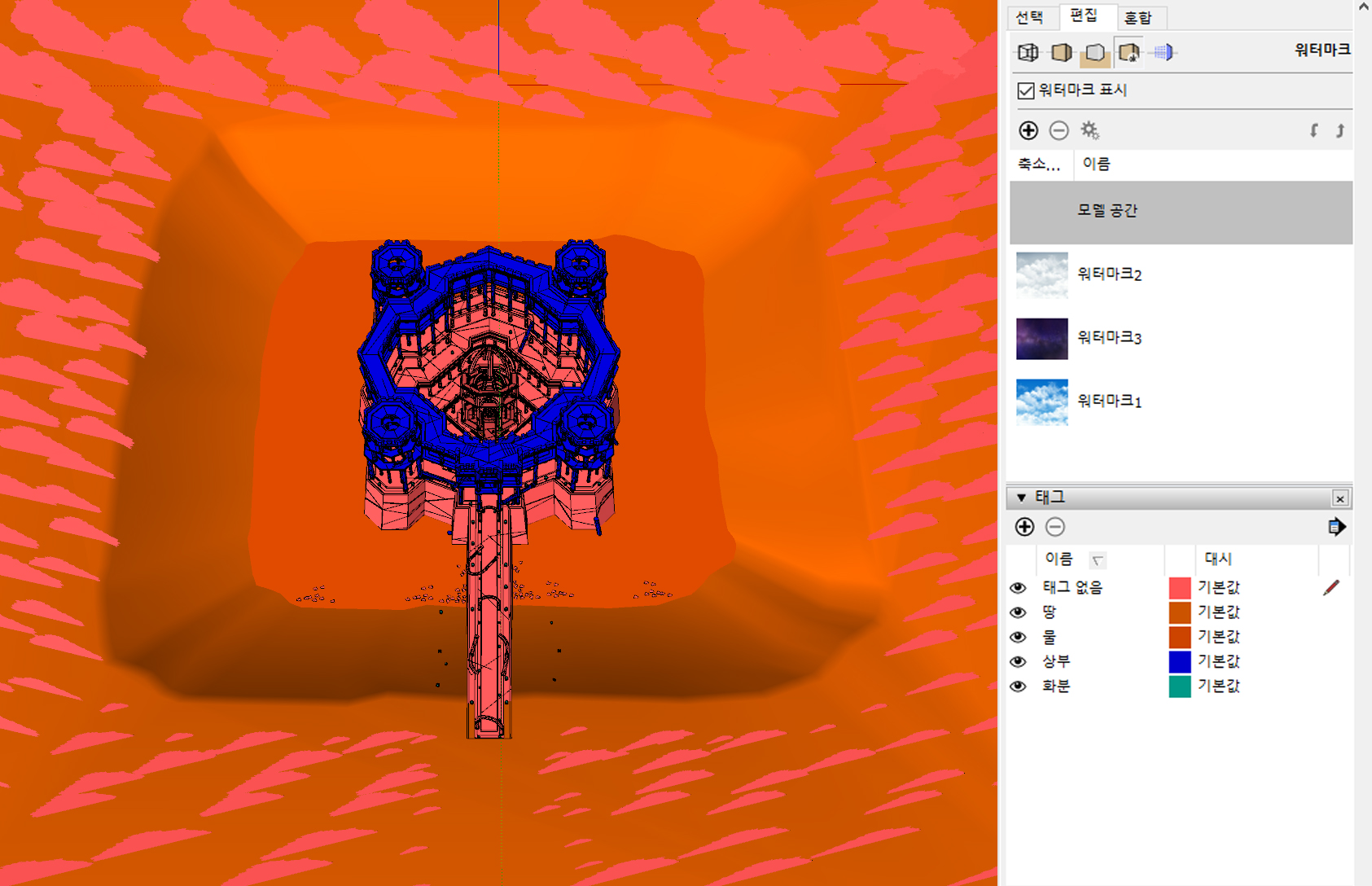 폐허 태그레이어