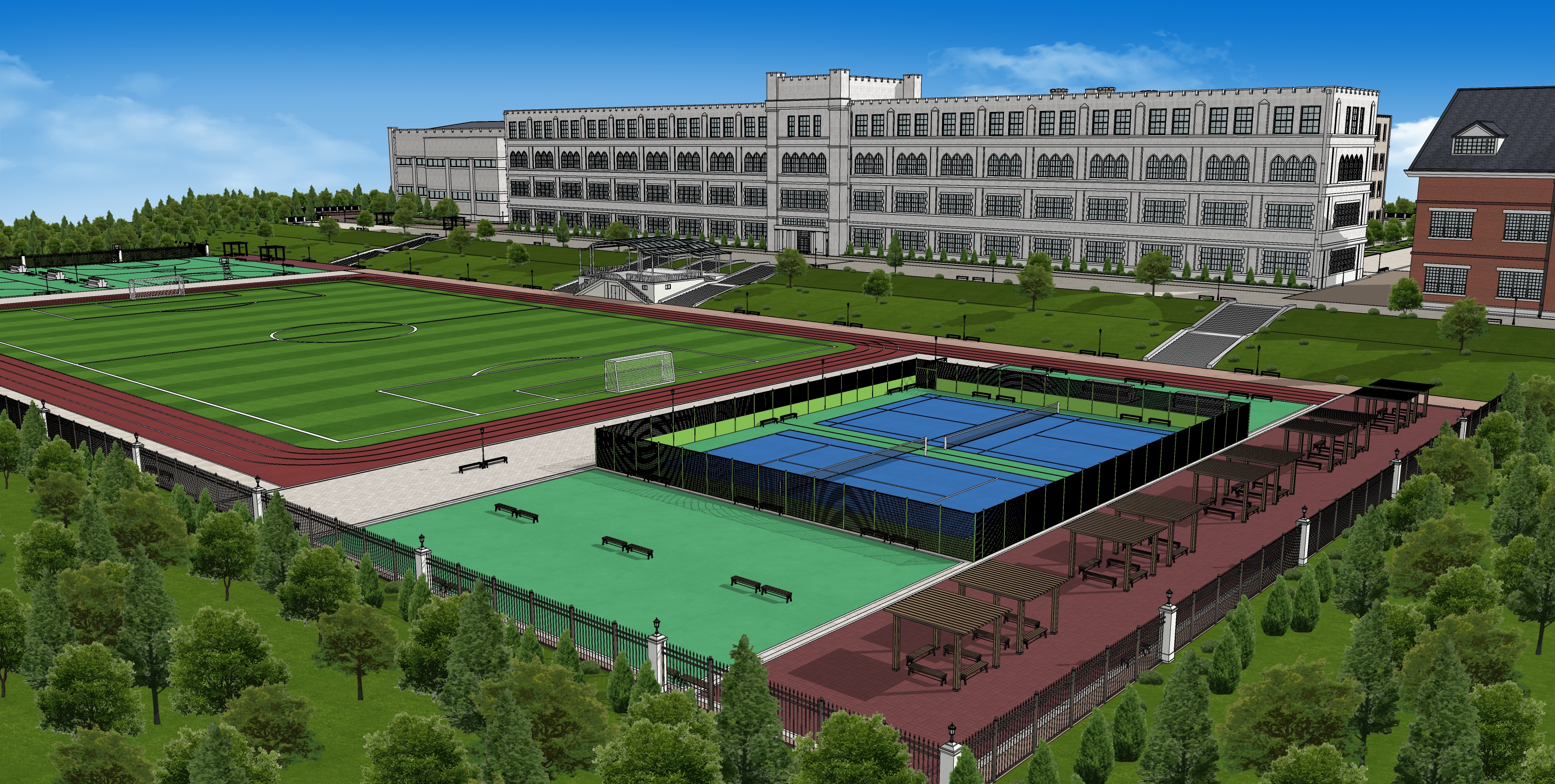 학교 서양풍학교 Western-style school-34 학교 서양풍학교 Western-style school-34