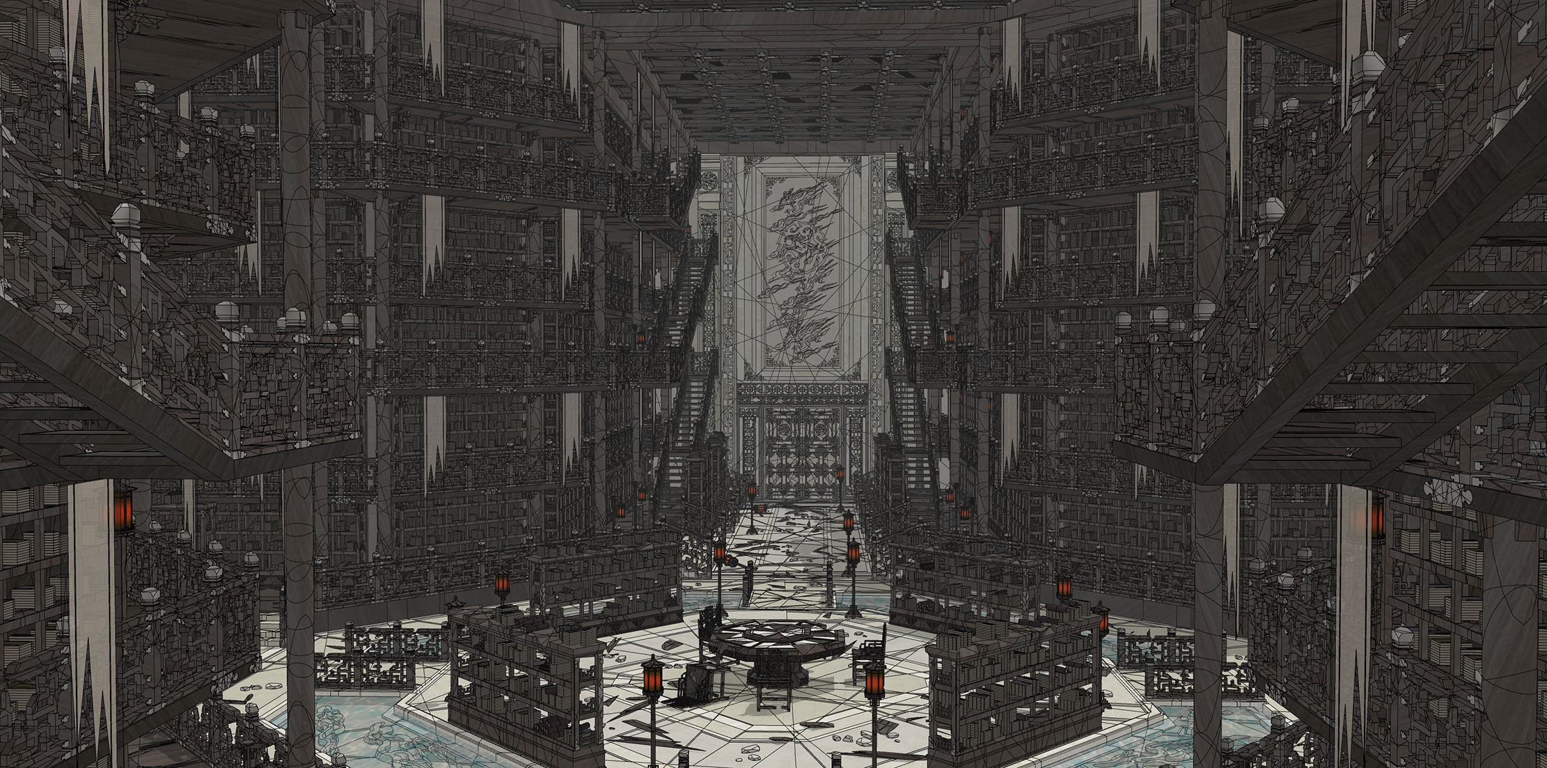 비급서고 폐허 Secret library ruin ver5-6