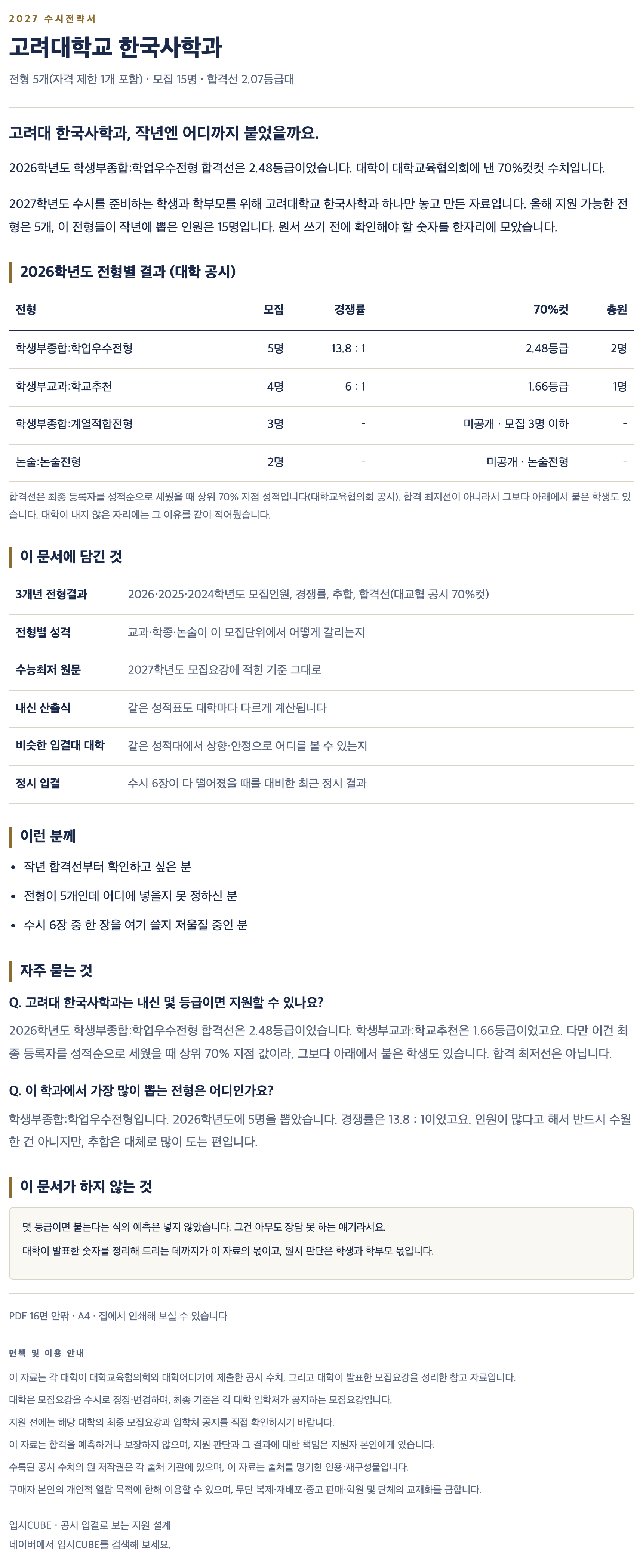고려대_한국사학과_상세 고려대_한국사학과_상세