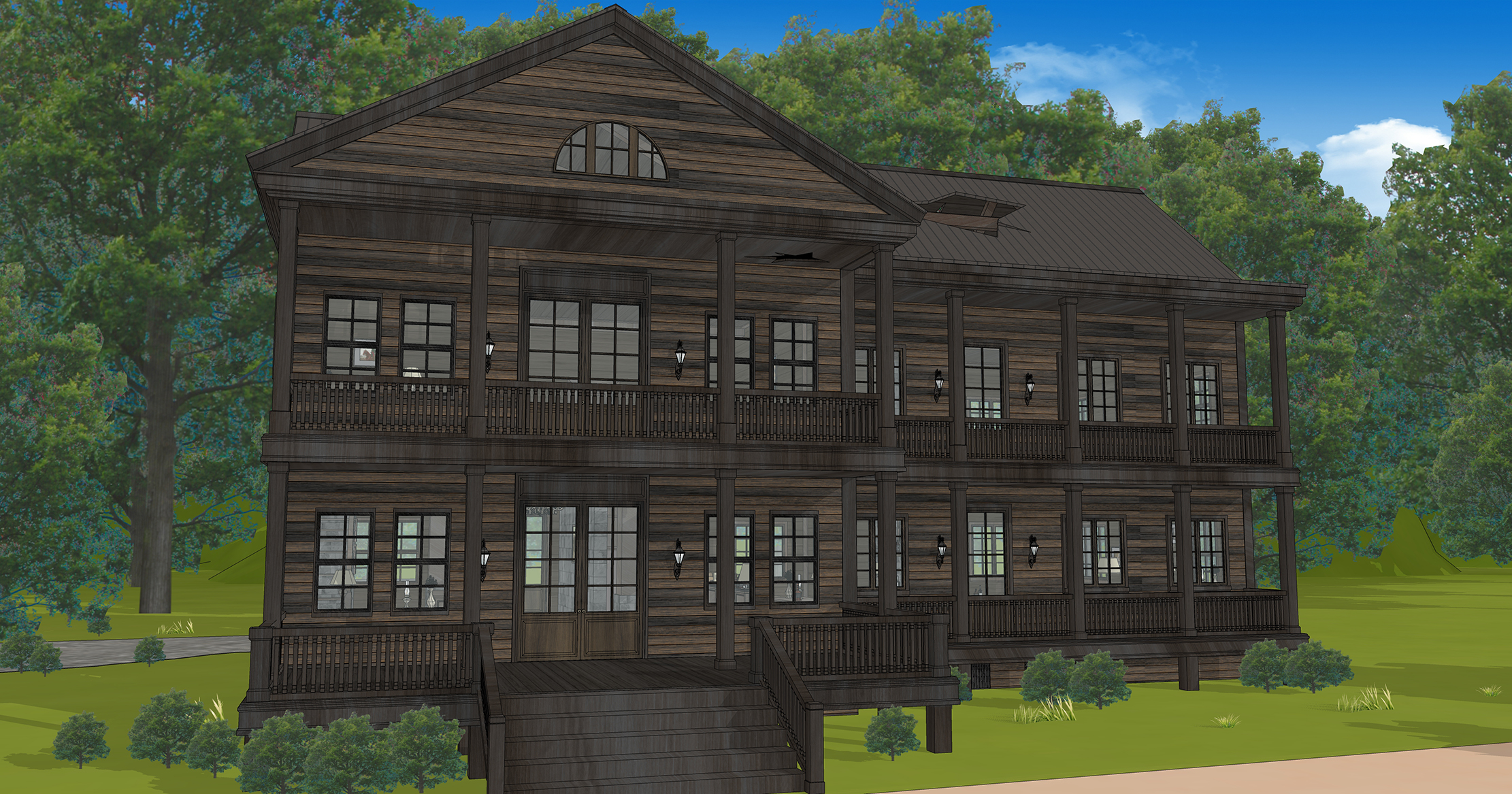 호수 별장 폐허 버젼 Lake Cottage Ruins Version-2 호수 별장 폐허 버젼 Lake Cottage Ruins Version-2