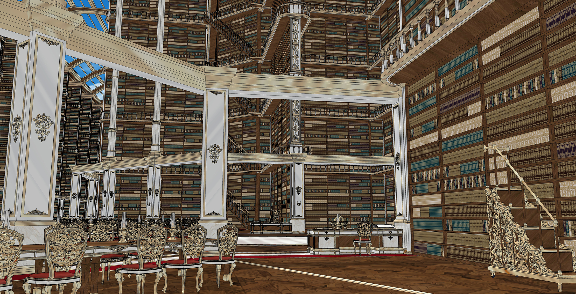왕실 도서관 royal library-14 왕실 도서관 royal library-14