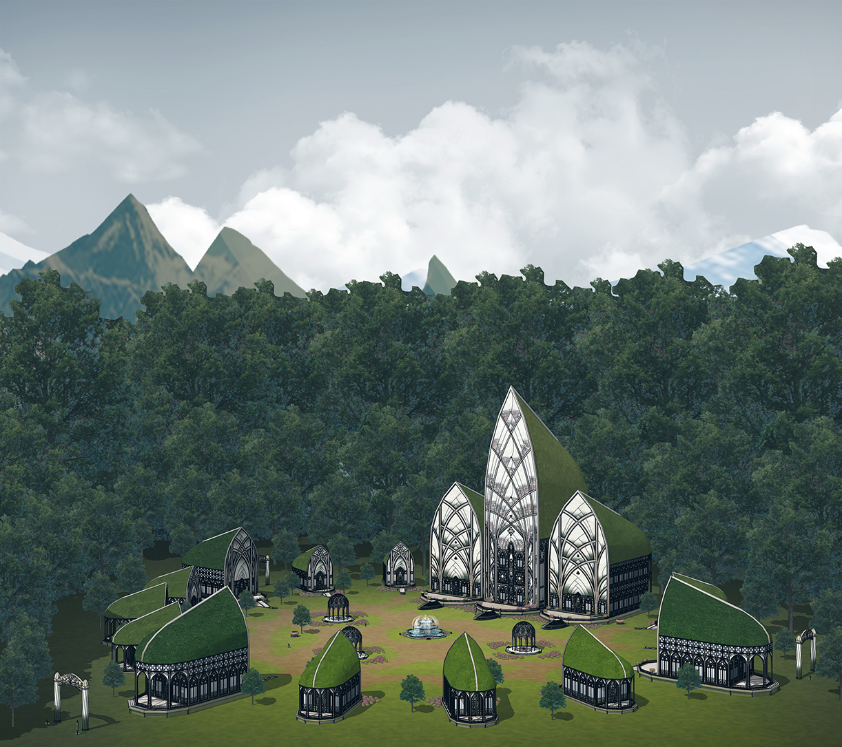 엘프 기본 마을안개 보정 엘프 기본 마을안개 보정