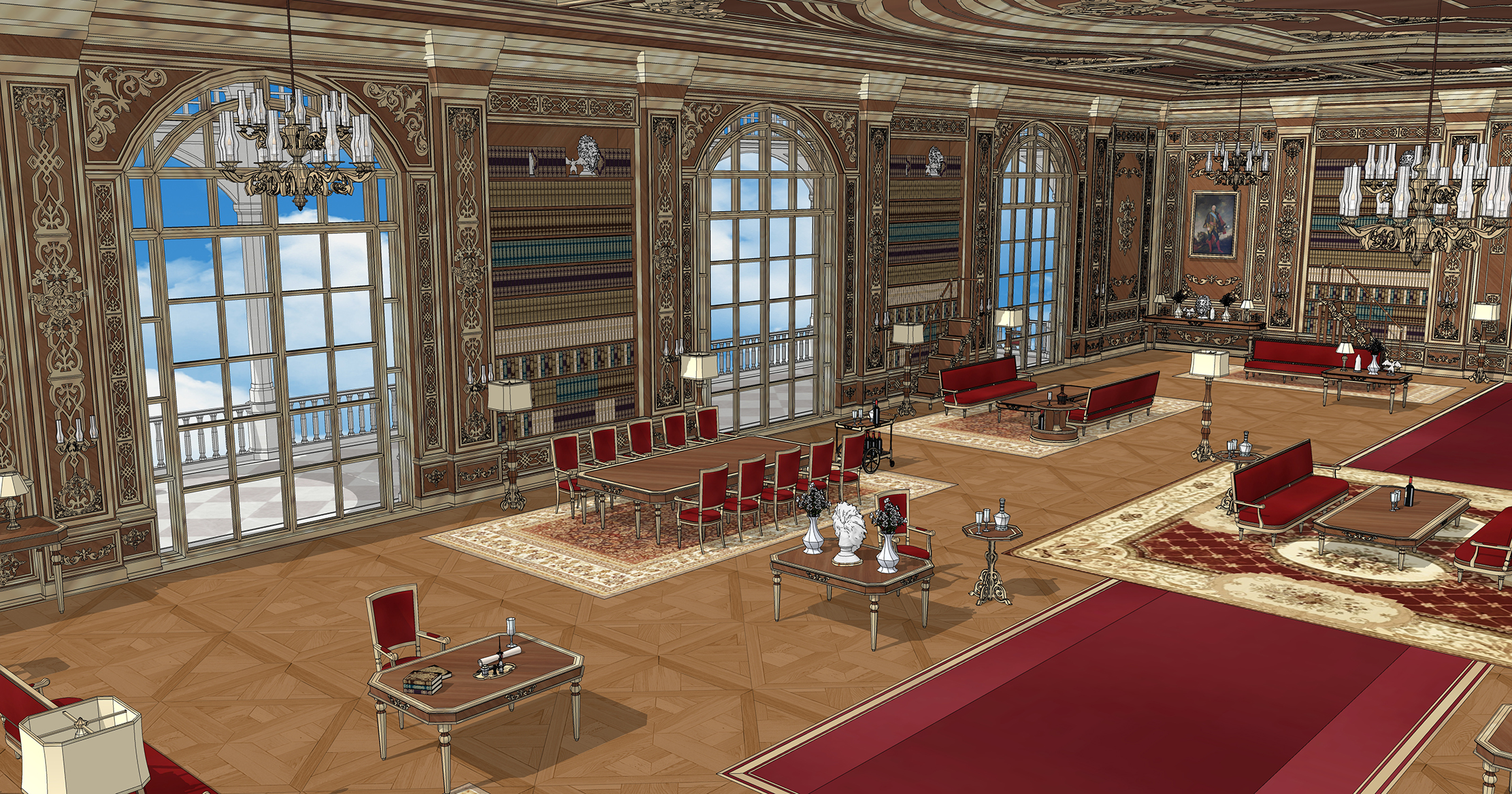 제2왕자 집무실Second Prince's Office-6 제2왕자 집무실Second Prince's Office-6