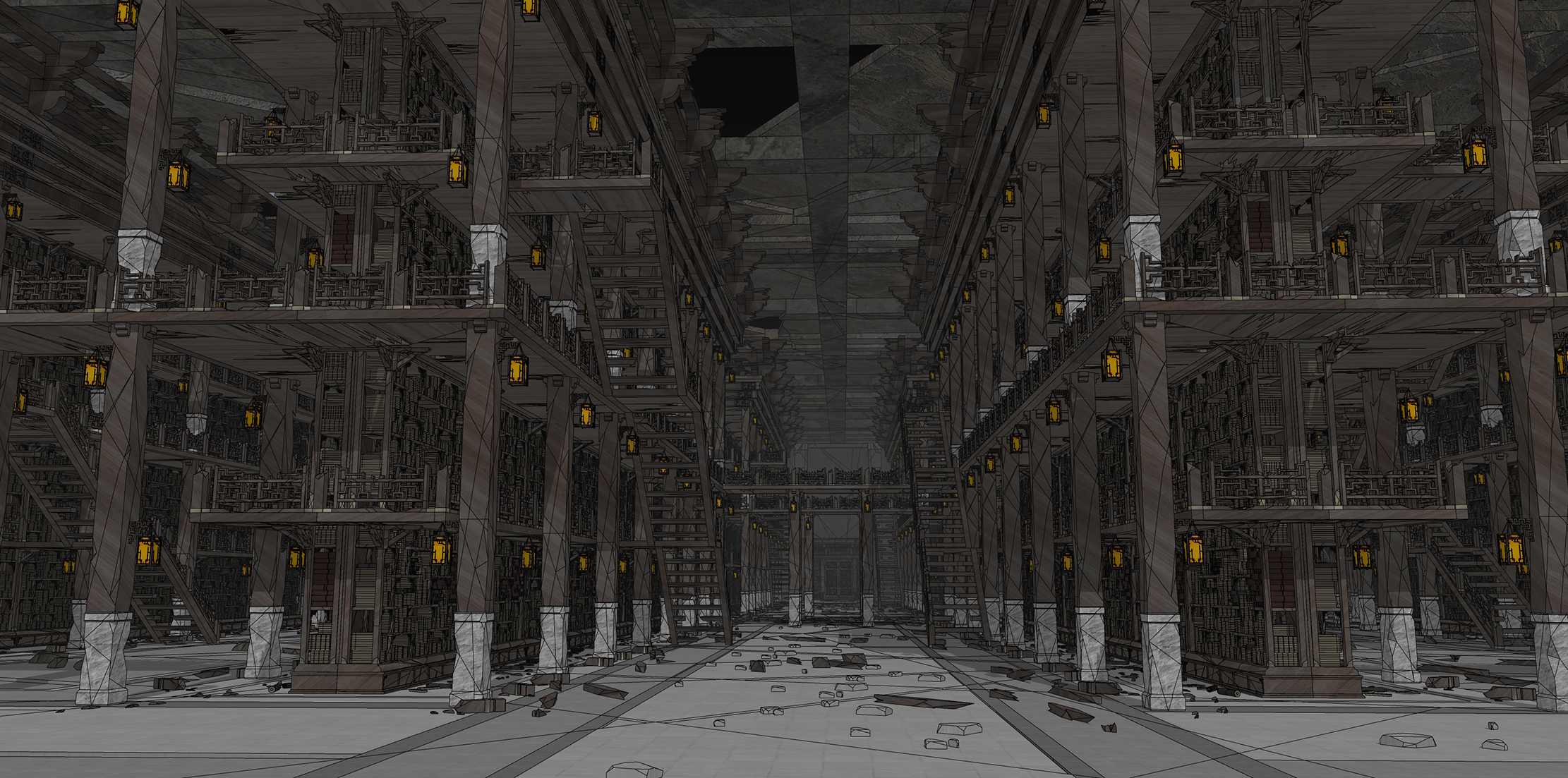 비급서고 폐허 Secret library ruin ver3-1