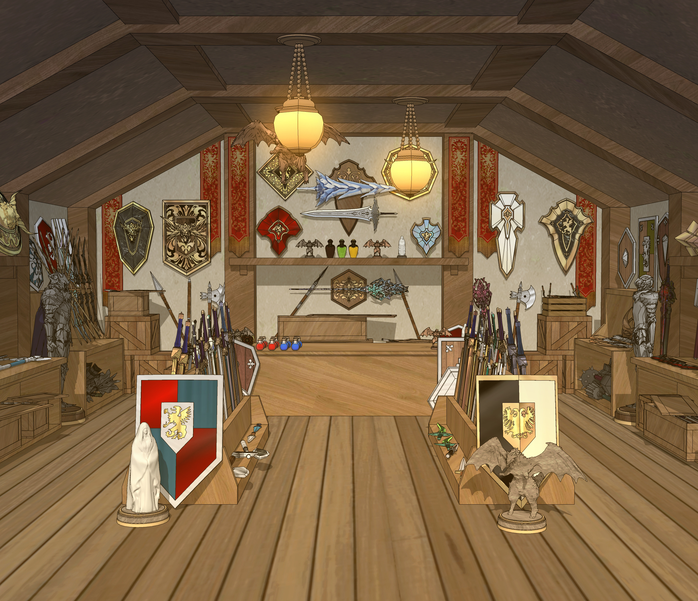 기본 무기점 보정