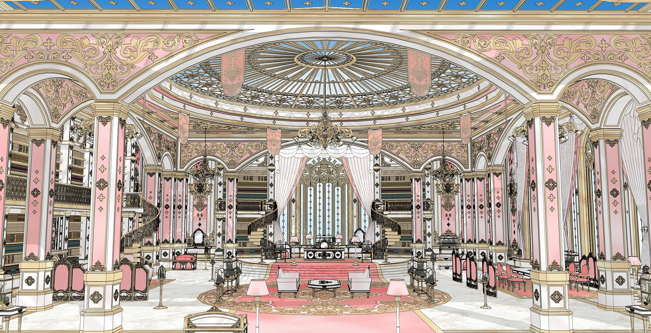 공주 집무실princess office-1 공주 집무실princess office-1