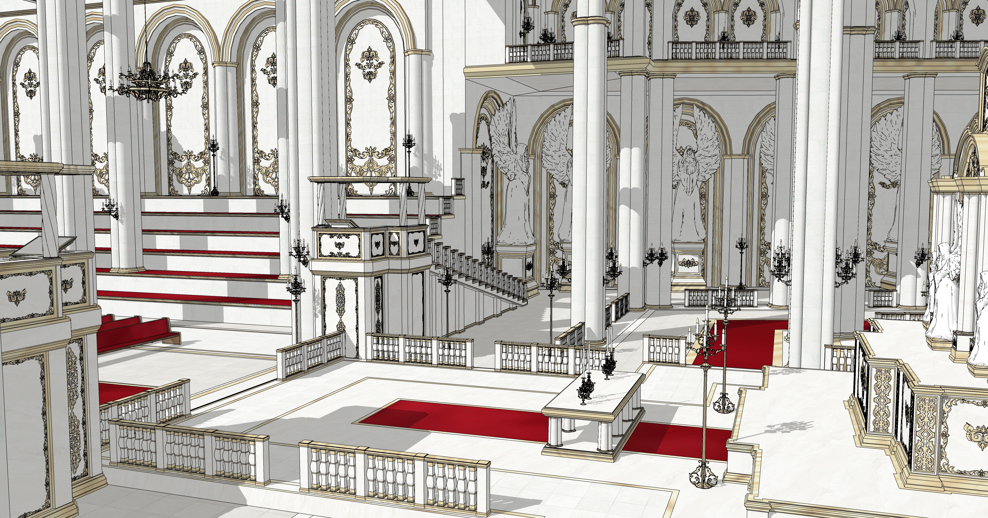 신전 실내 Temple interior-12