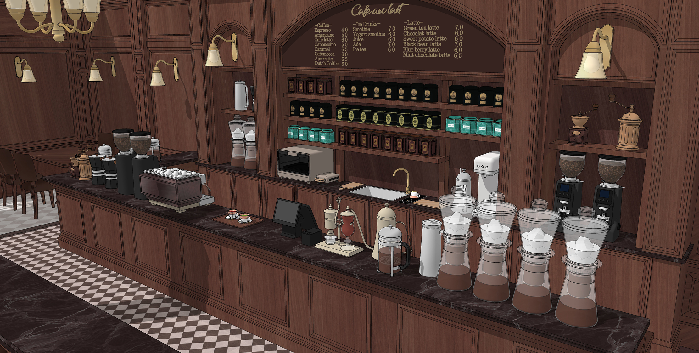 엔틱 카페 Antique Cafe-6 엔틱 카페 Antique Cafe-6