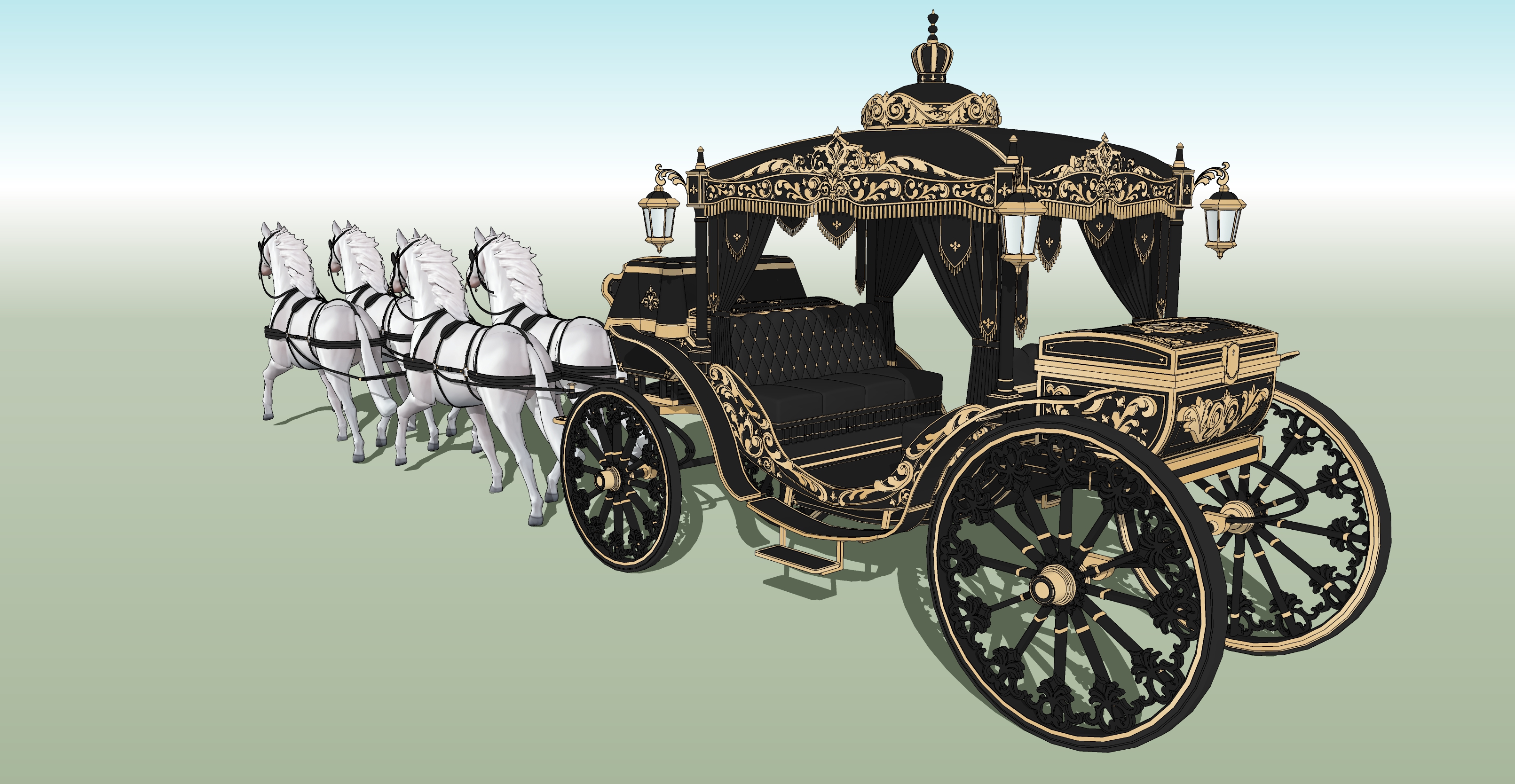 데이트용 마차 검은색 Carriage for a date black-1 데이트용 마차 검은색 Carriage for a date black-1