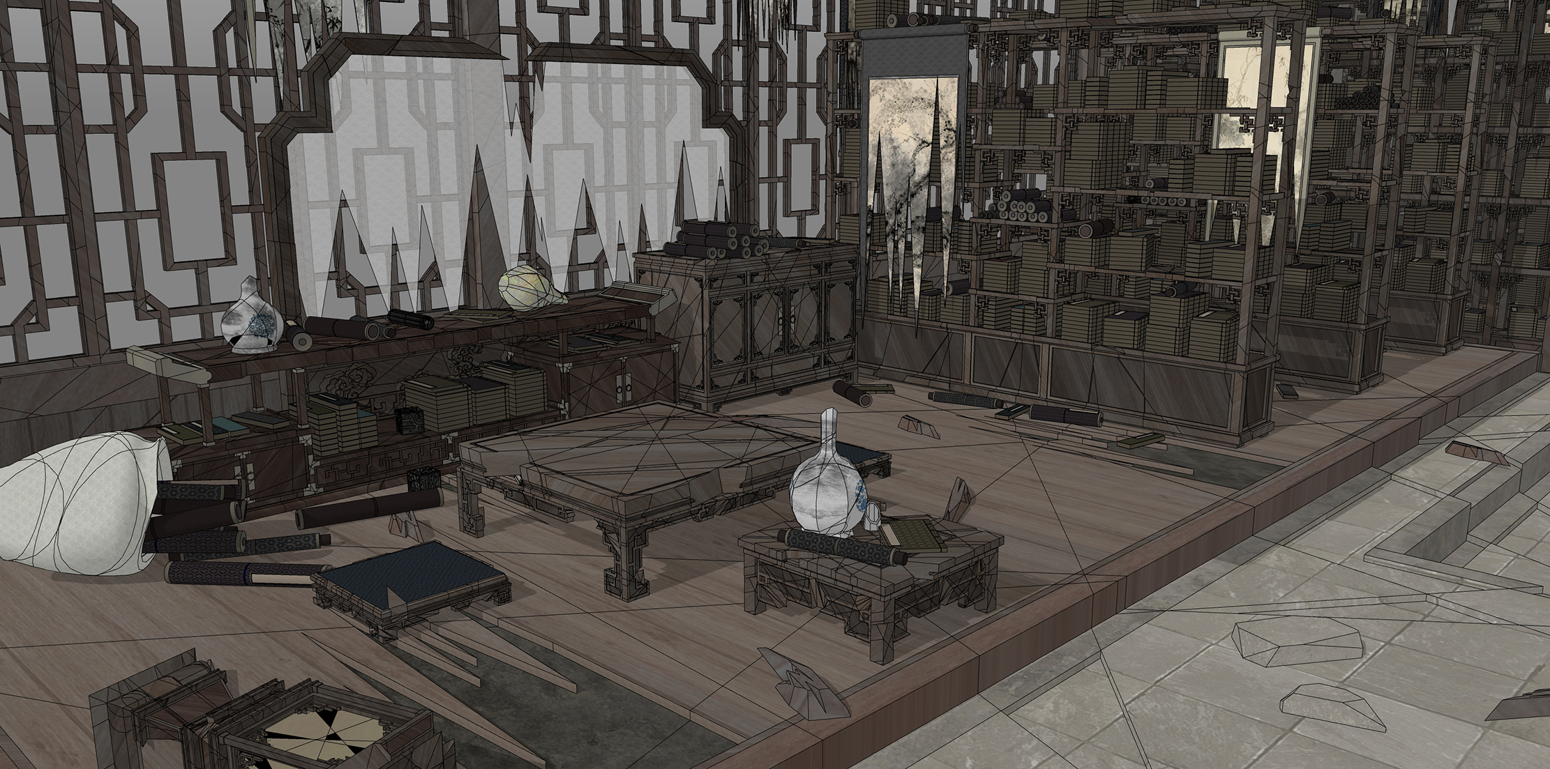 비급서고 폐허 Secret library ruin ver6-2