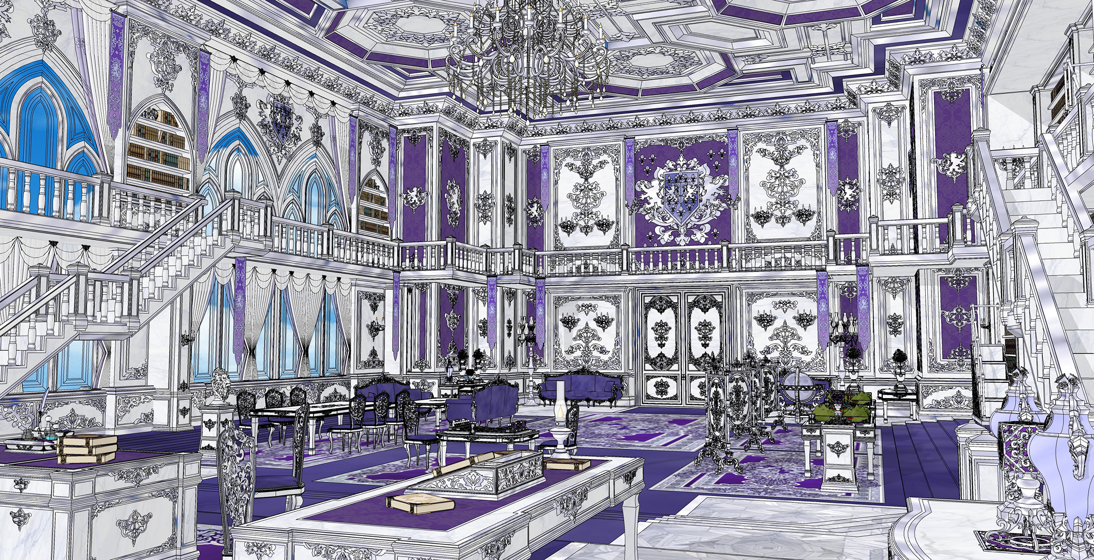 제1왕녀의 집무실First princess's office-3 제1왕녀의 집무실First princess's office-3