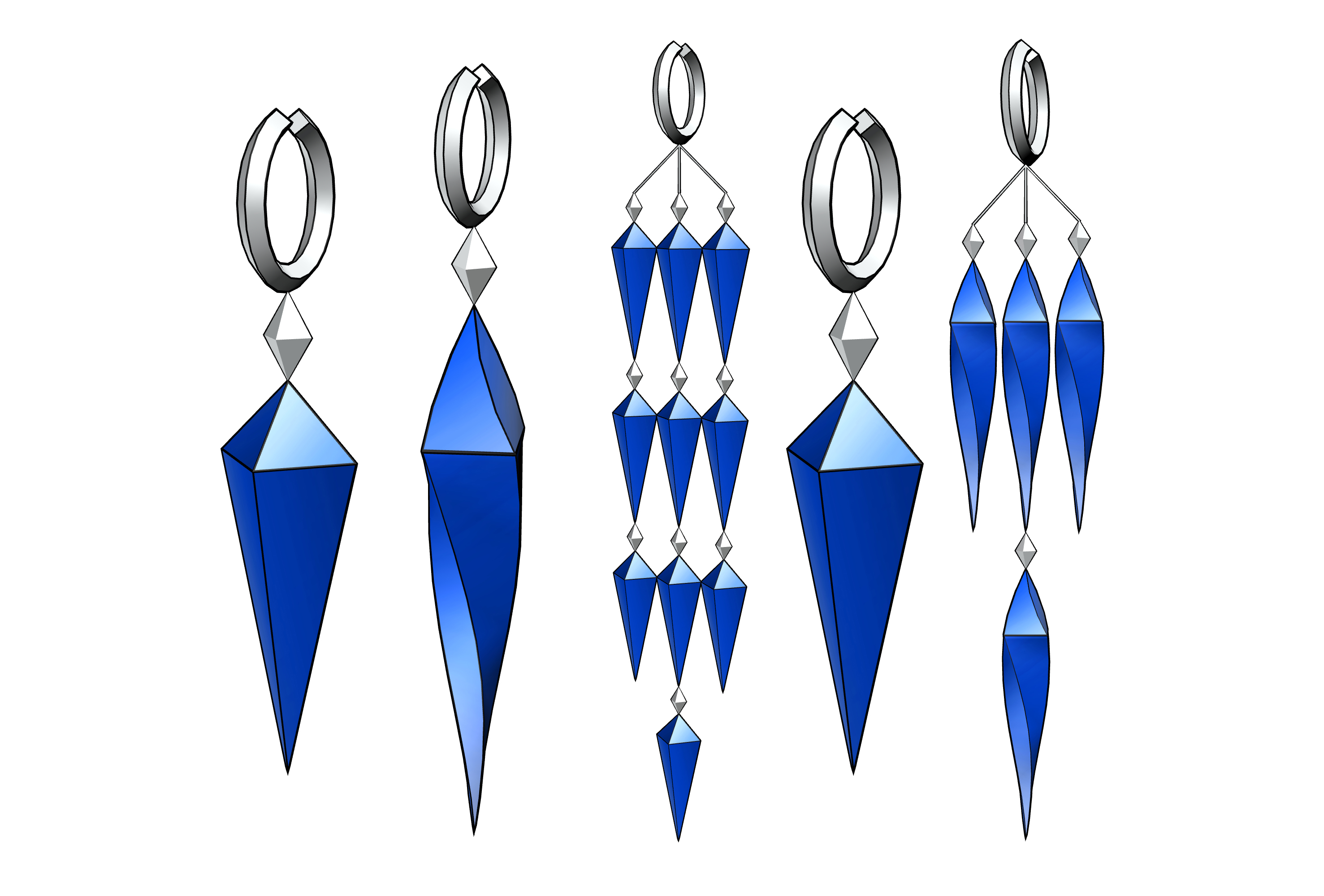 현대풍 귀걸이7,8,9,10