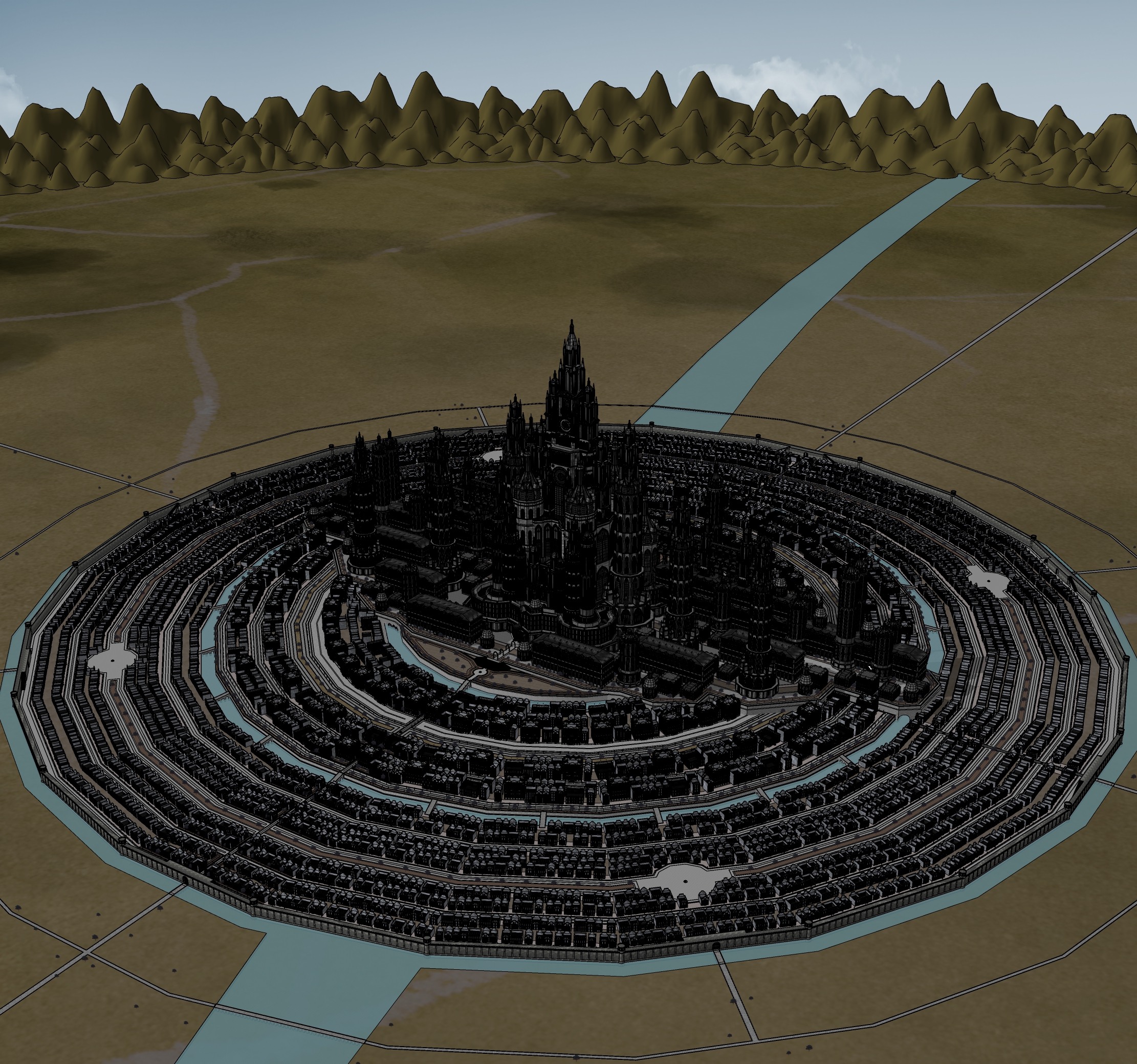 Wizard's City Castle Version Ruins_마탑도시 성 폐허버전-1-1