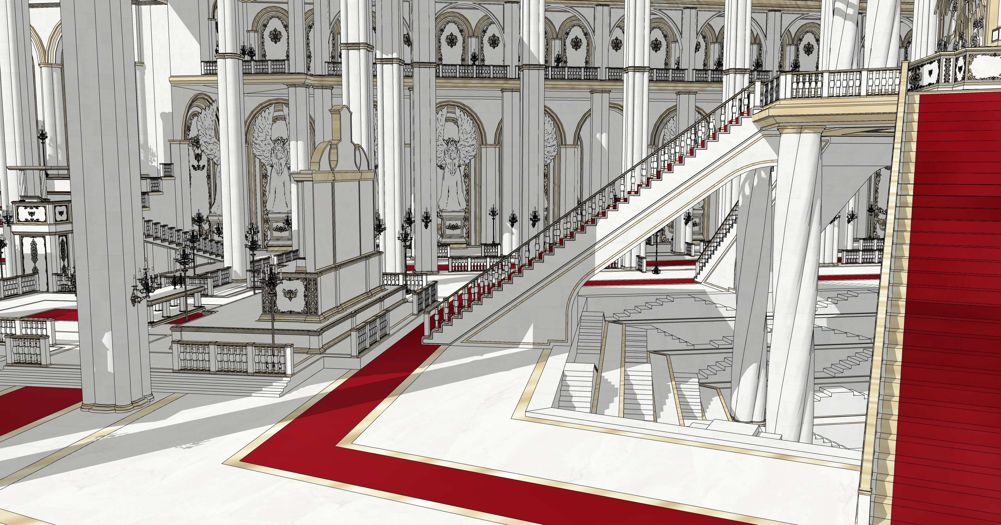 신전 실내 Temple interior-13