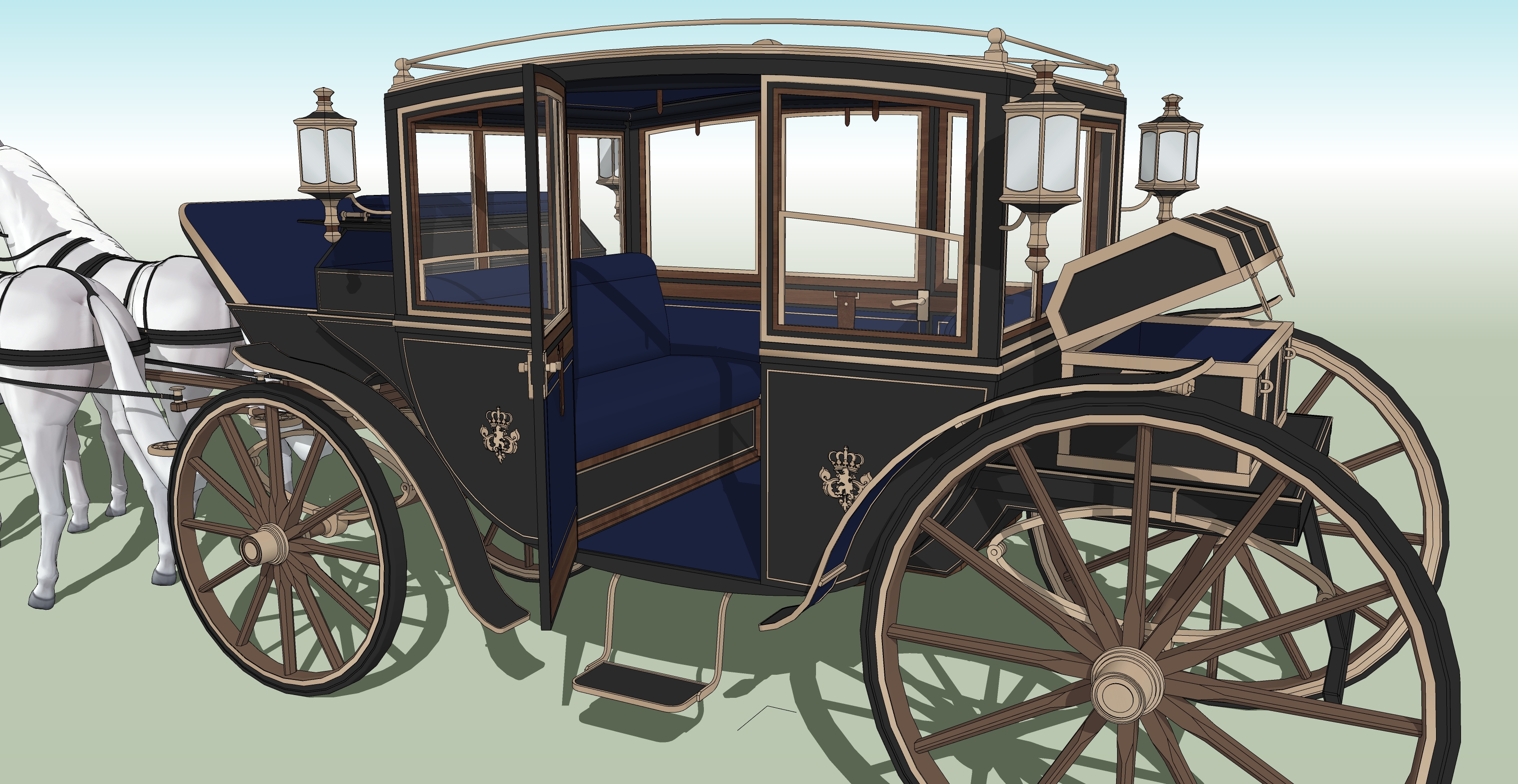 기사단 마차 Knights' carriage-3 기사단 마차 Knights' carriage-3