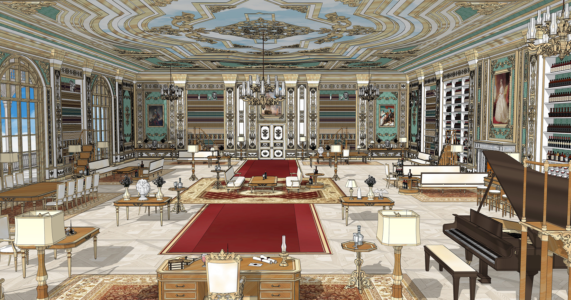 자작의 집무실The Viscount's Office-3 자작의 집무실The Viscount's Office-3