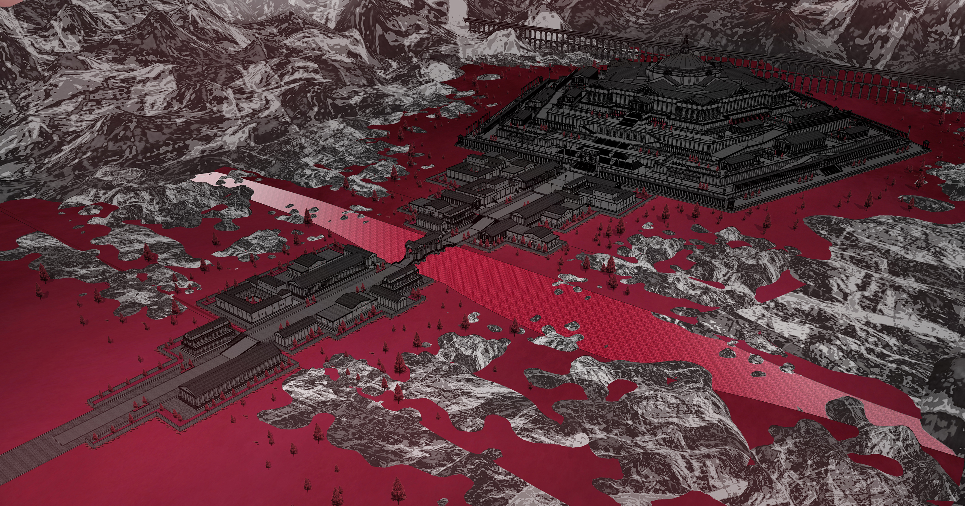 마족 신전 마을Demon Temple Village-1보정