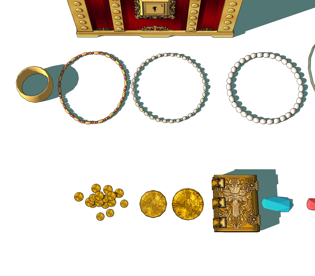 보석상자와 금화2-3 보석상자와 금화2-3