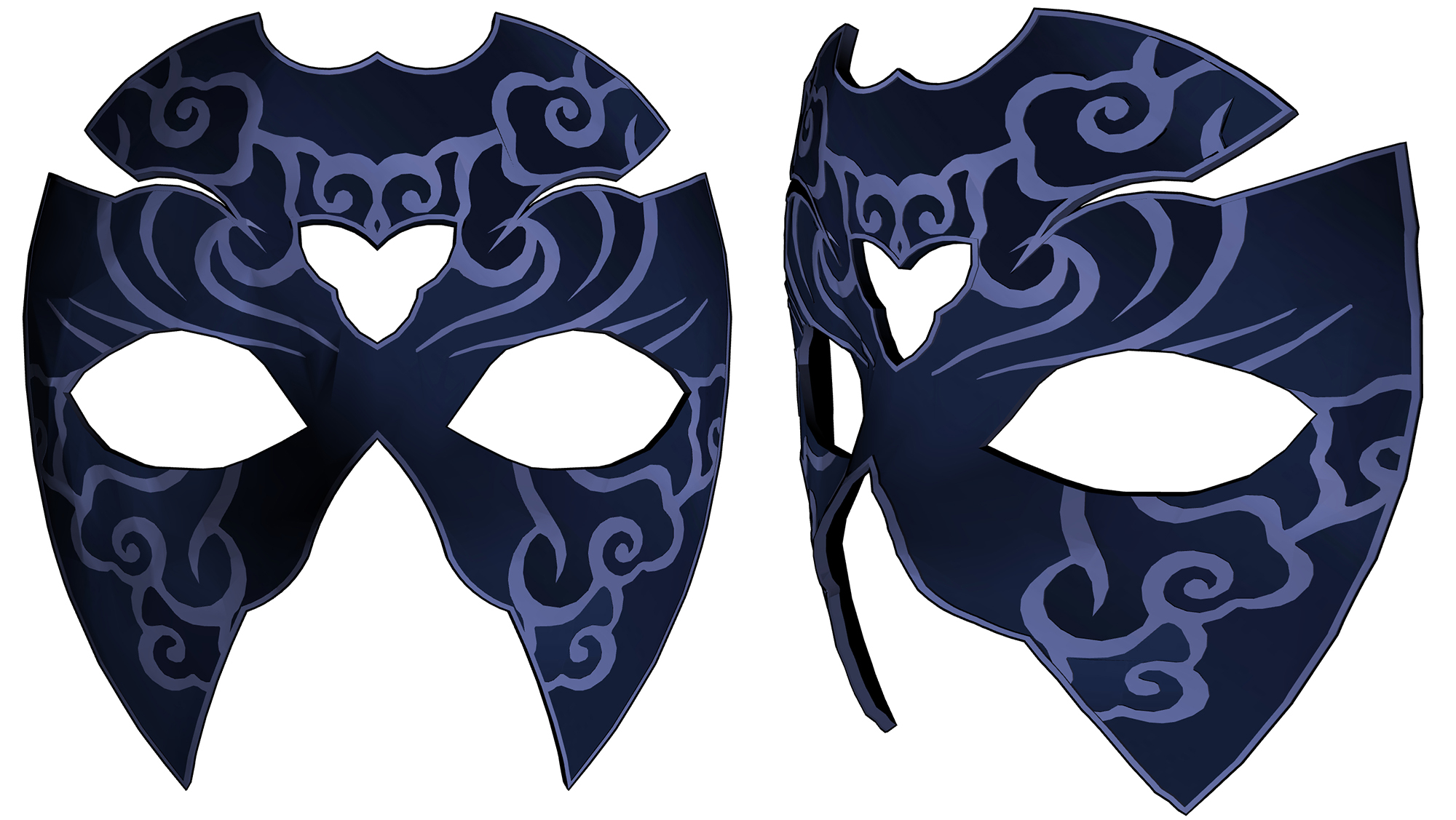 동양풍 가면 Oriental style mask B-14-3 동양풍 가면 Oriental style mask B-14-3