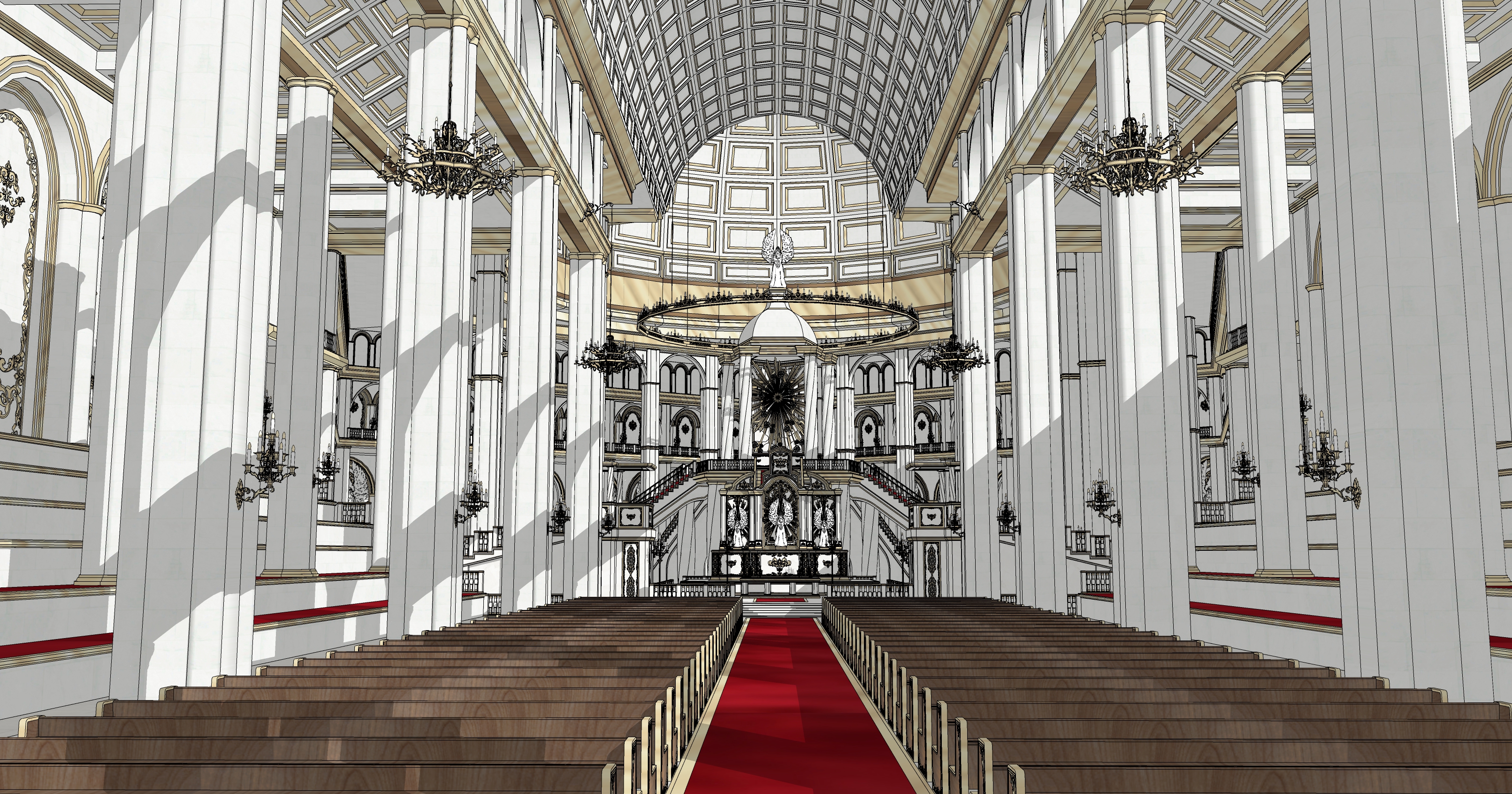 신전 실내 Temple interior-3