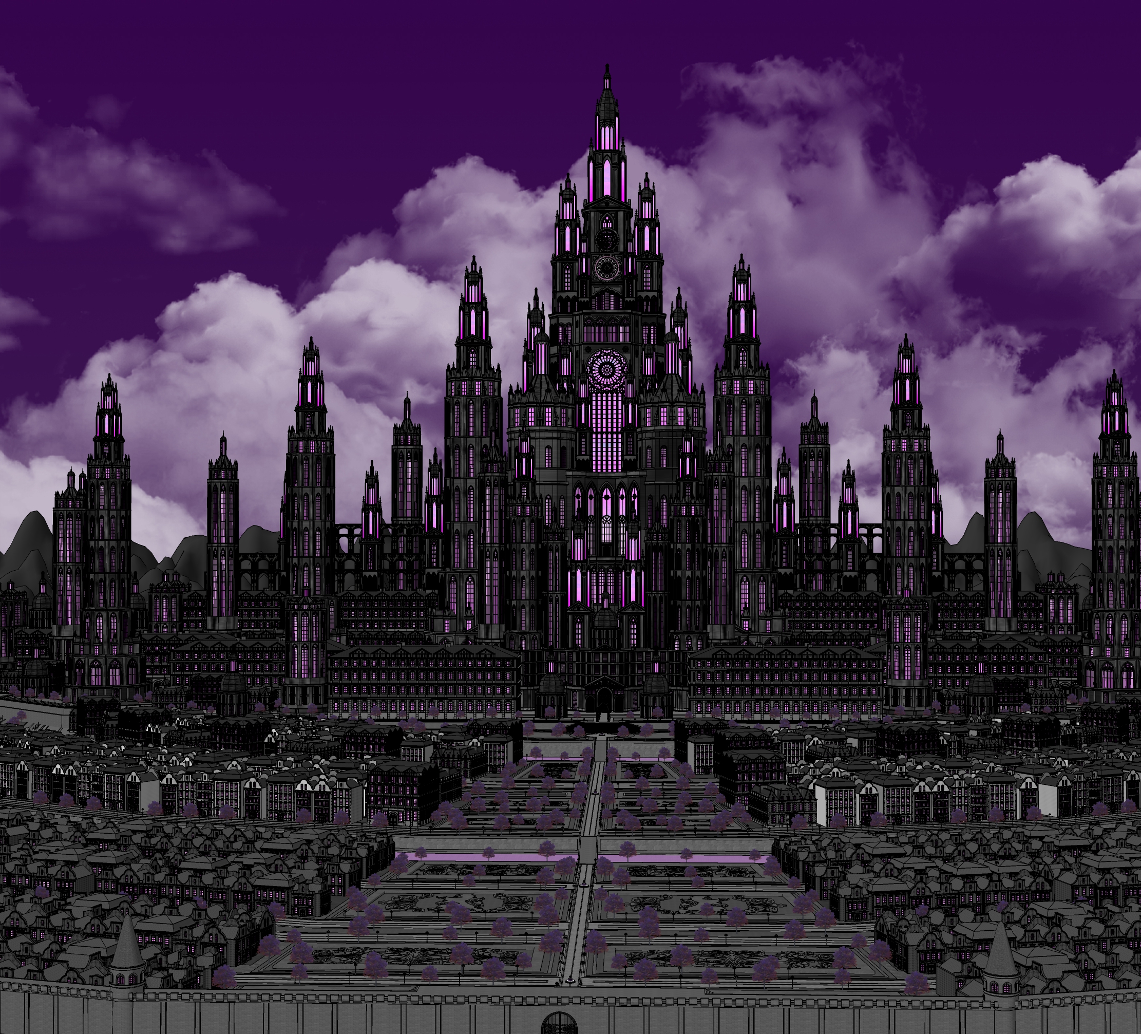 City of Fallen Wizards Castle Version_타락한 마탑도시 성 버전-2