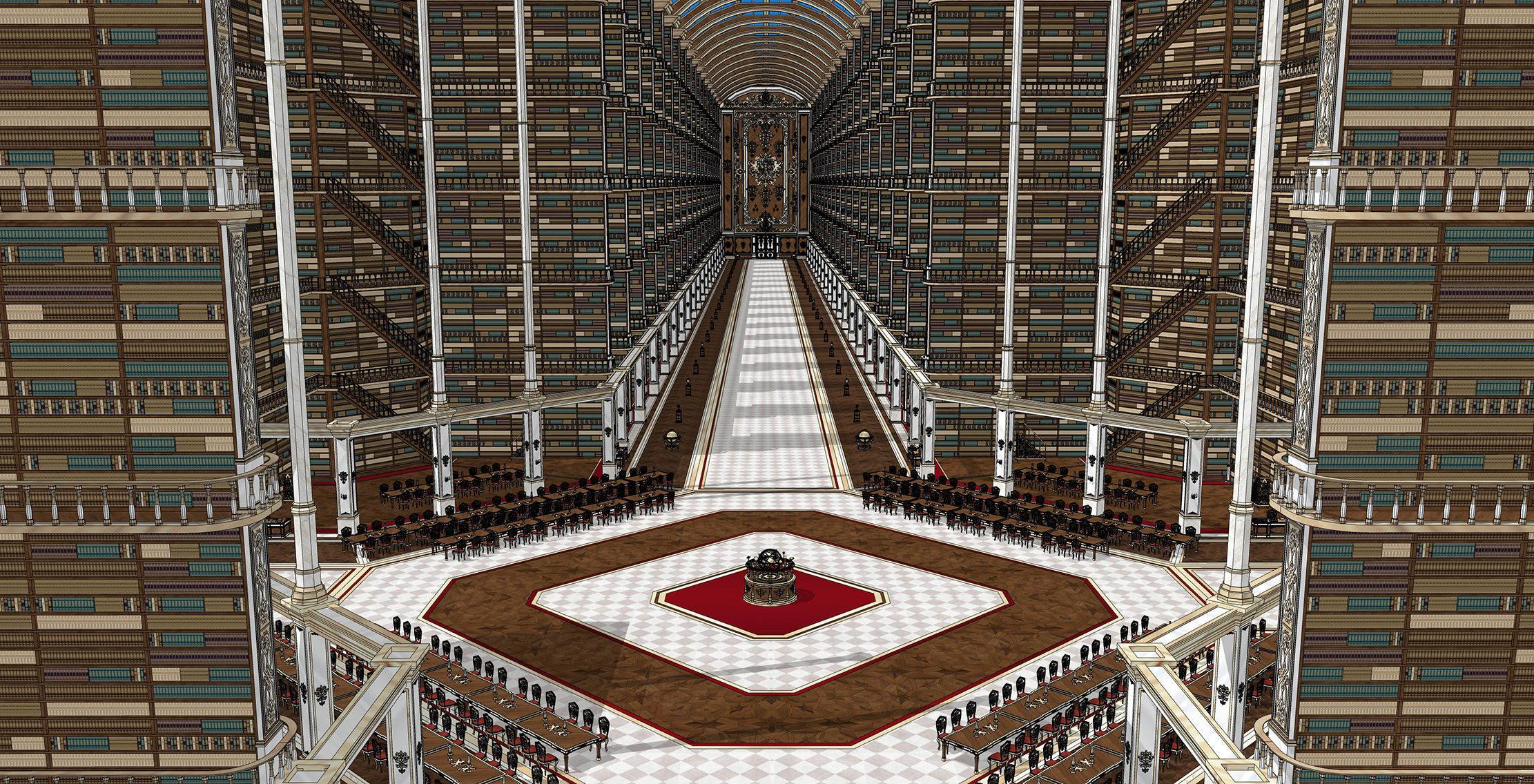 왕실 도서관 royal library-3 왕실 도서관 royal library-3