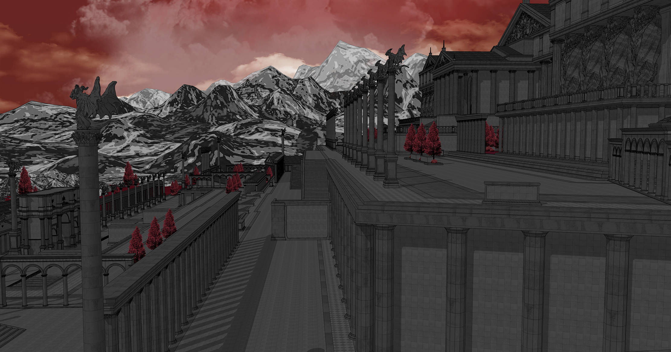 마족 신전 마을Demon Temple Village-4