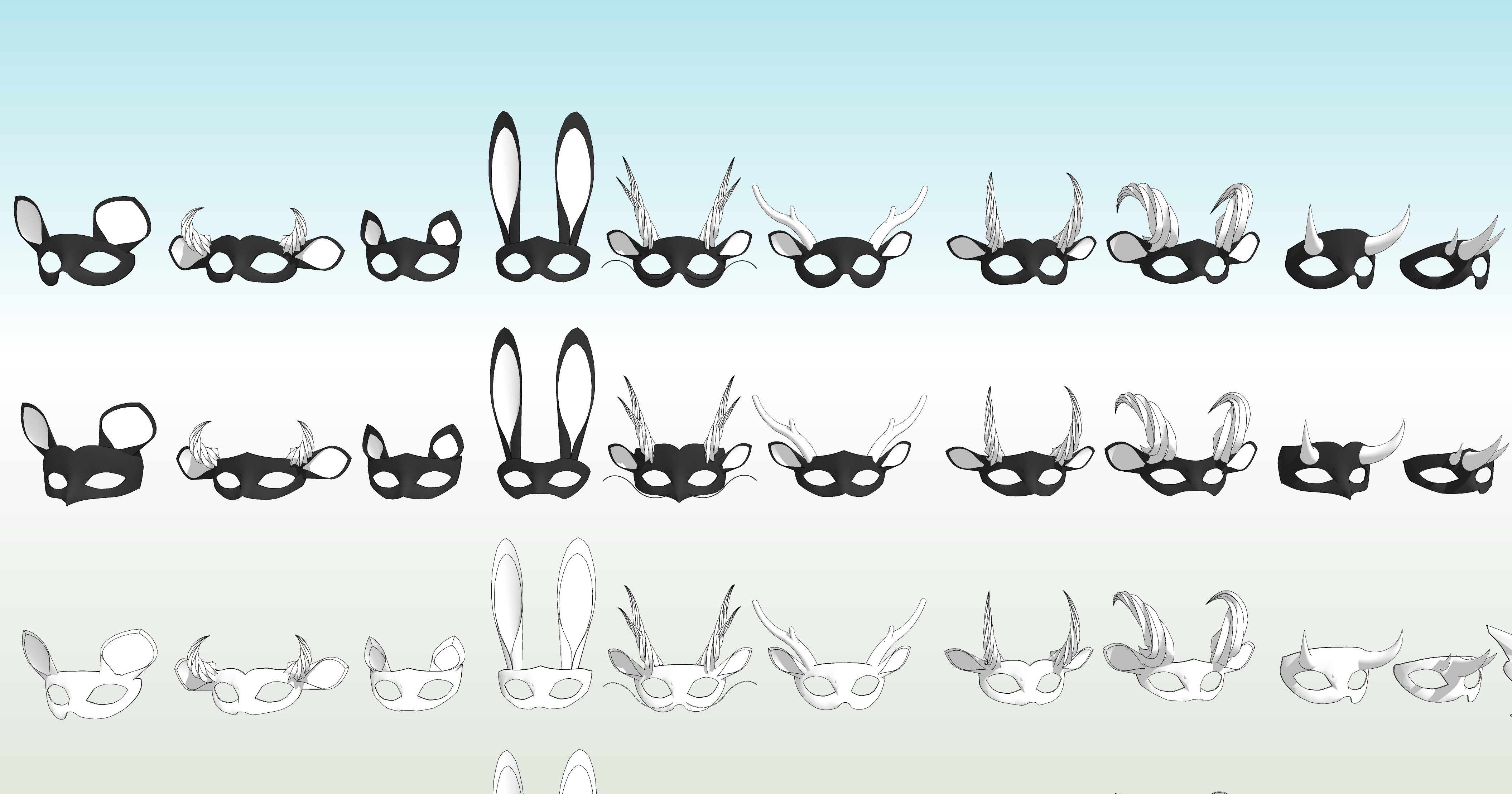 흑백가면Black and white mask-4