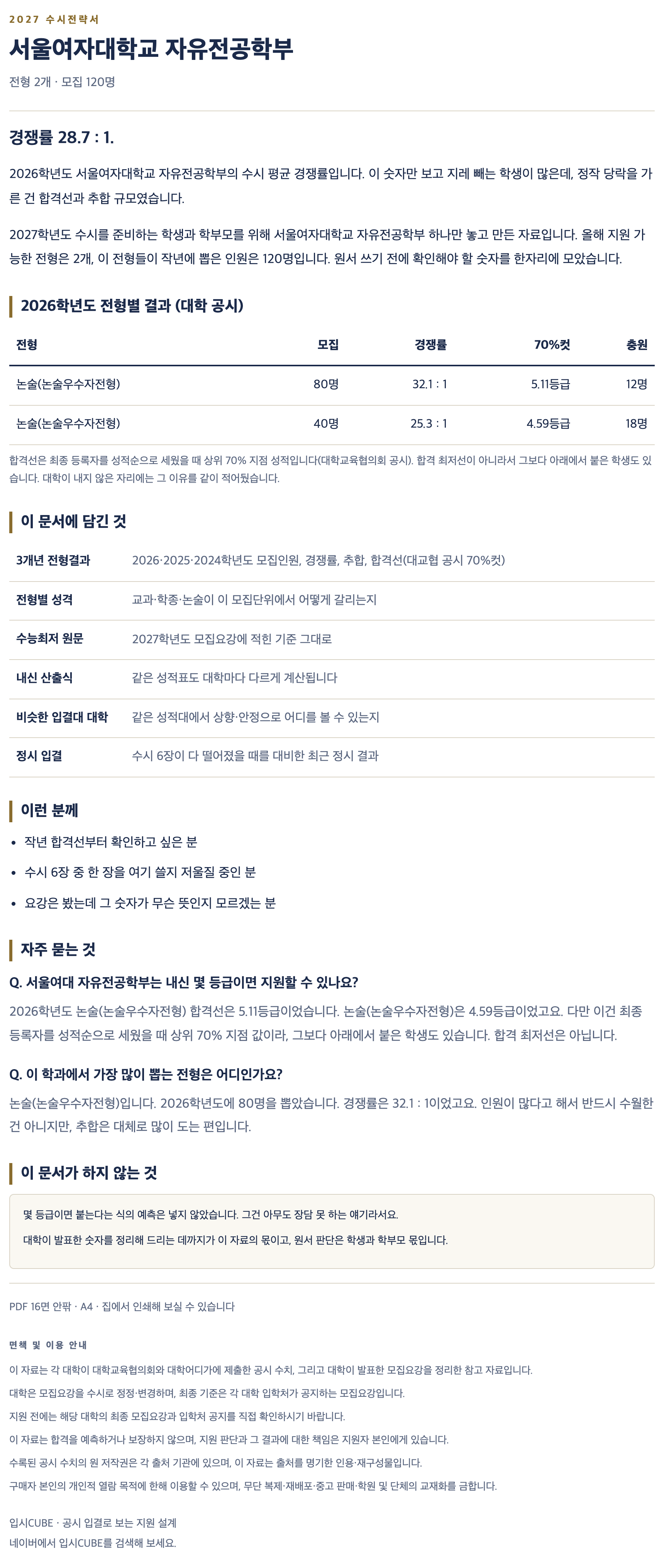 서울여대_자유전공학부_상세 서울여대_자유전공학부_상세