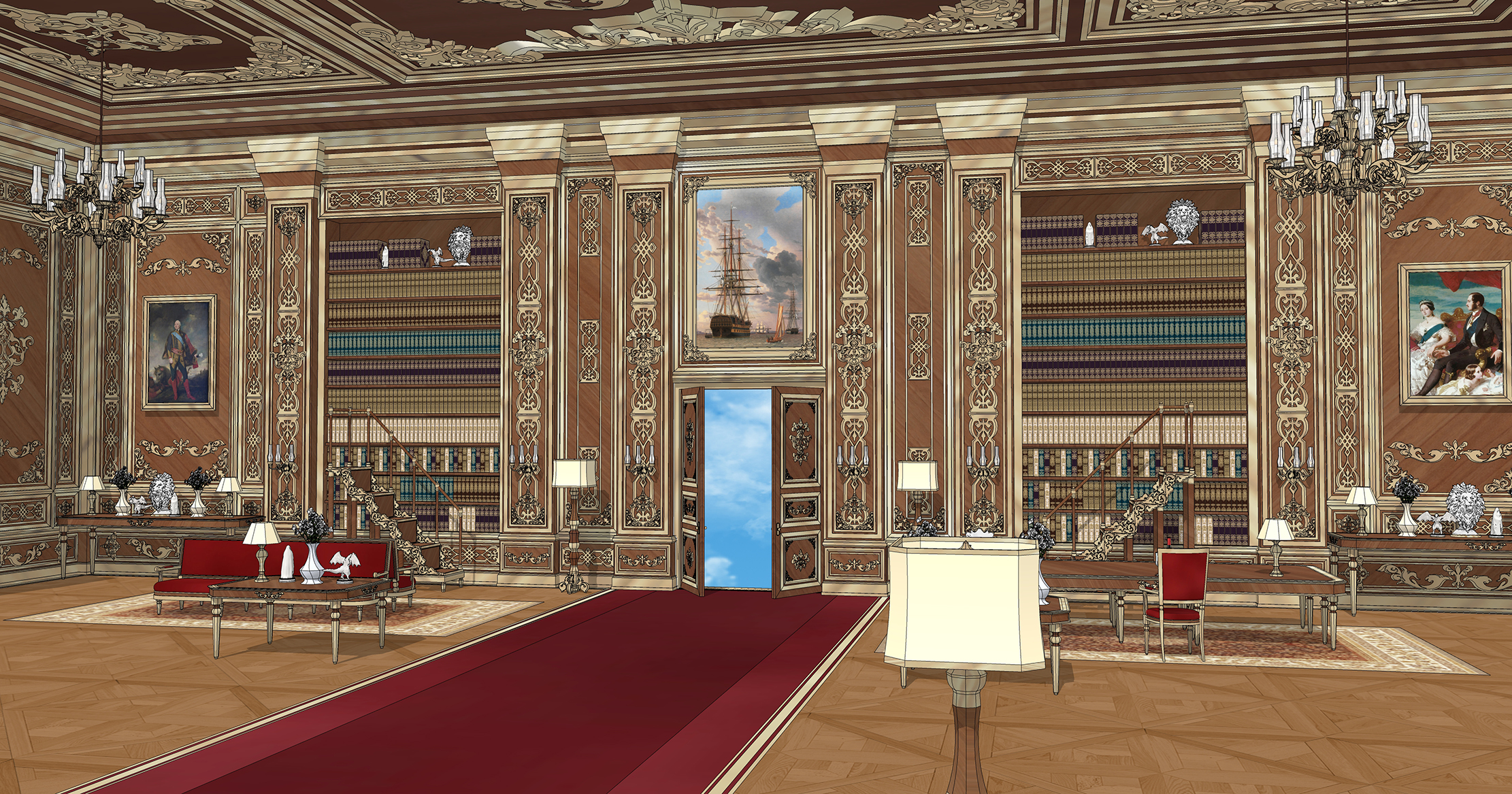 제2왕자 집무실Second Prince's Office-7 제2왕자 집무실Second Prince's Office-7