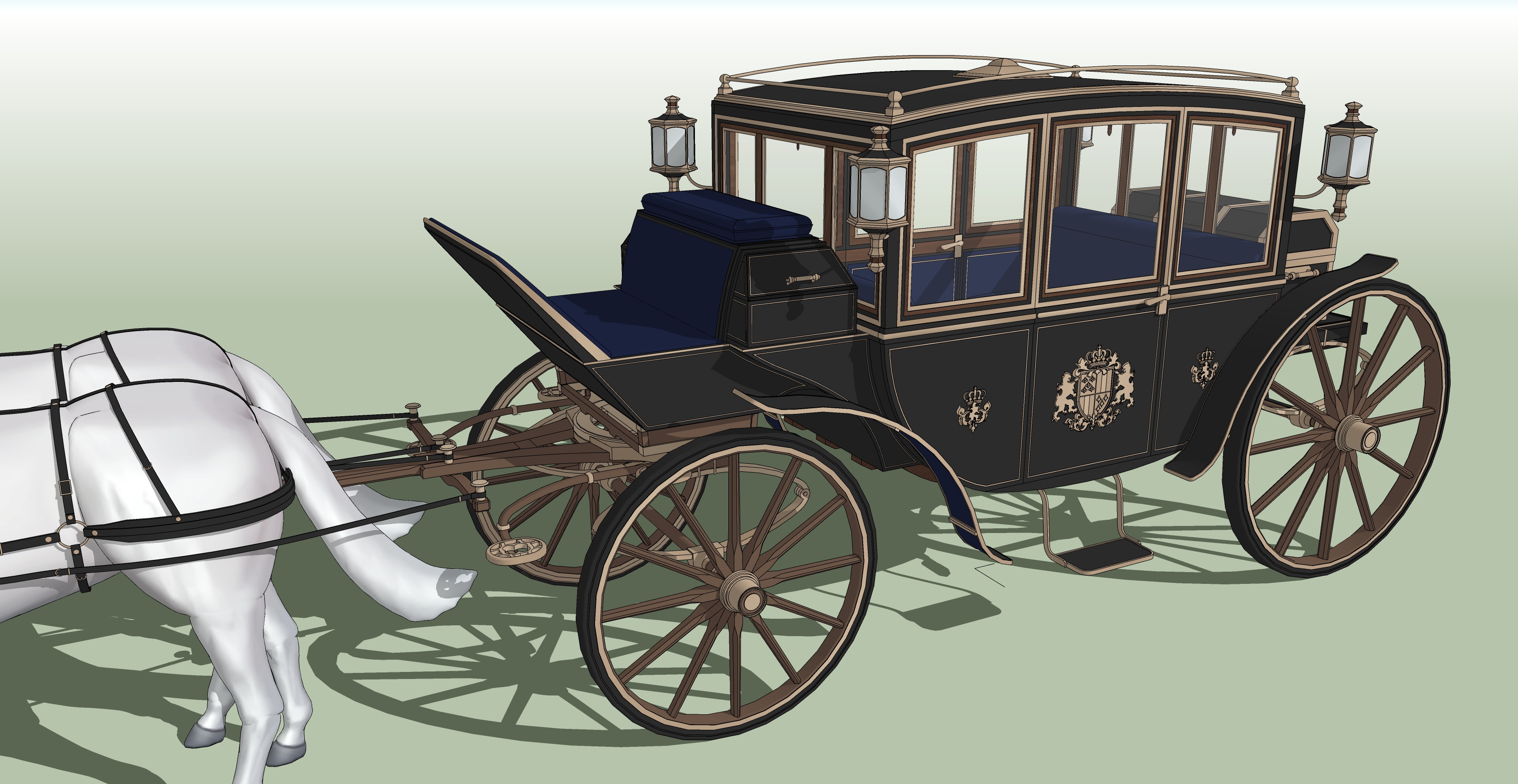 기사단 마차 Knights' carriage-1 기사단 마차 Knights' carriage-1