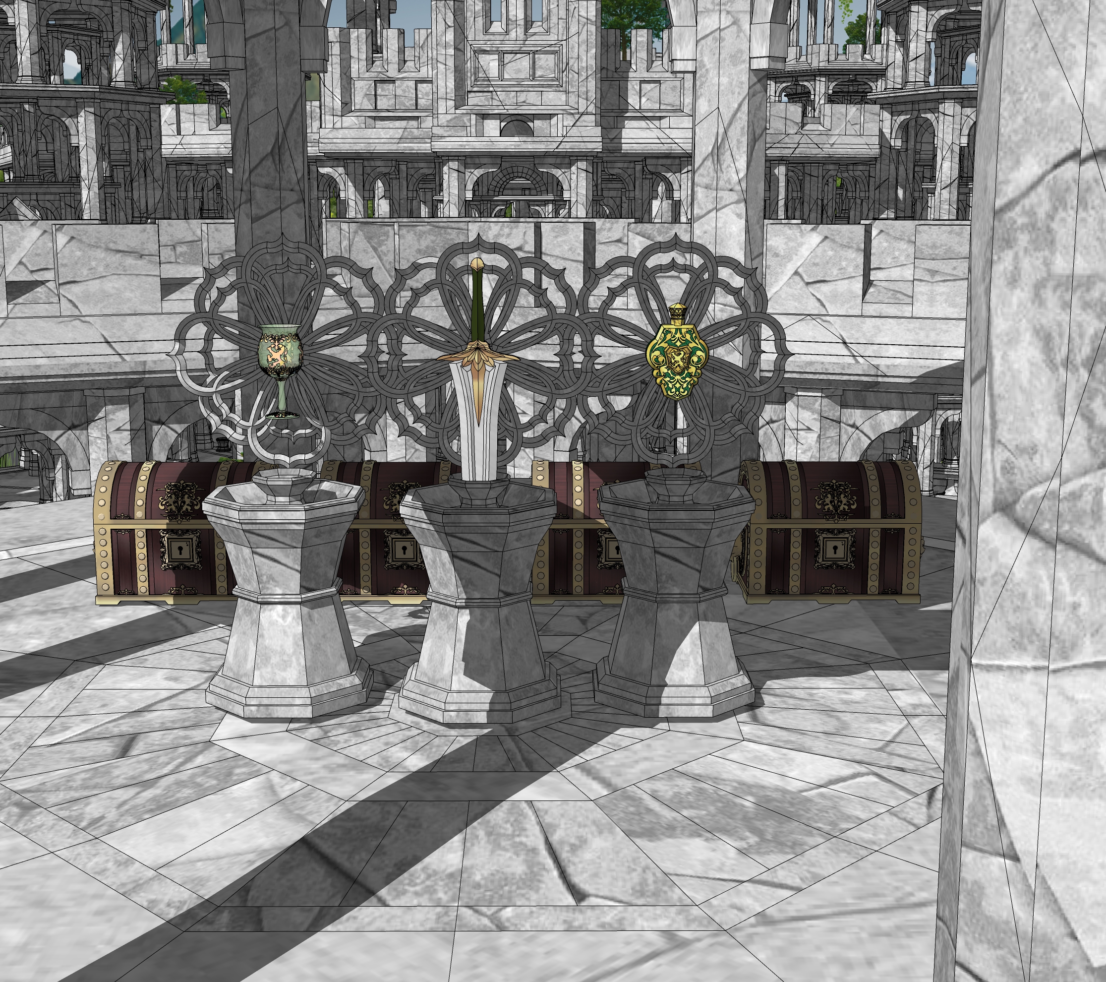 대형 유적 폐허2-6