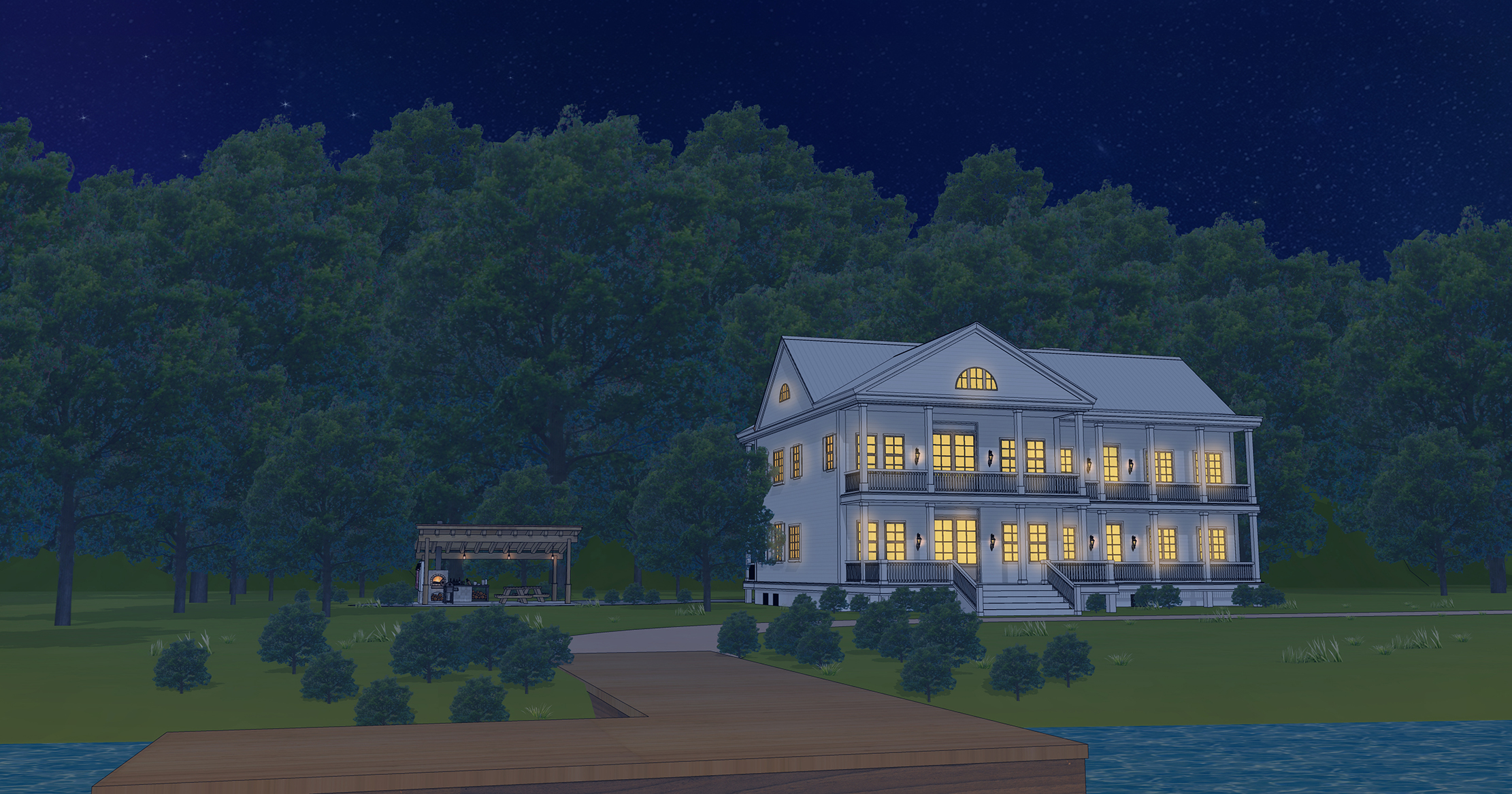 호수 별장 Lake cottage-29밤 보정 호수 별장 Lake cottage-29밤 보정