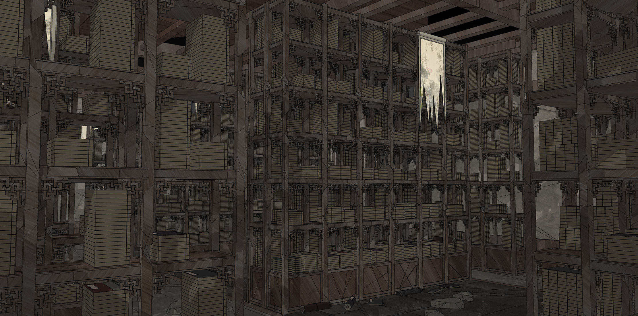 비급서고 폐허 Secret library ruin ver6-8