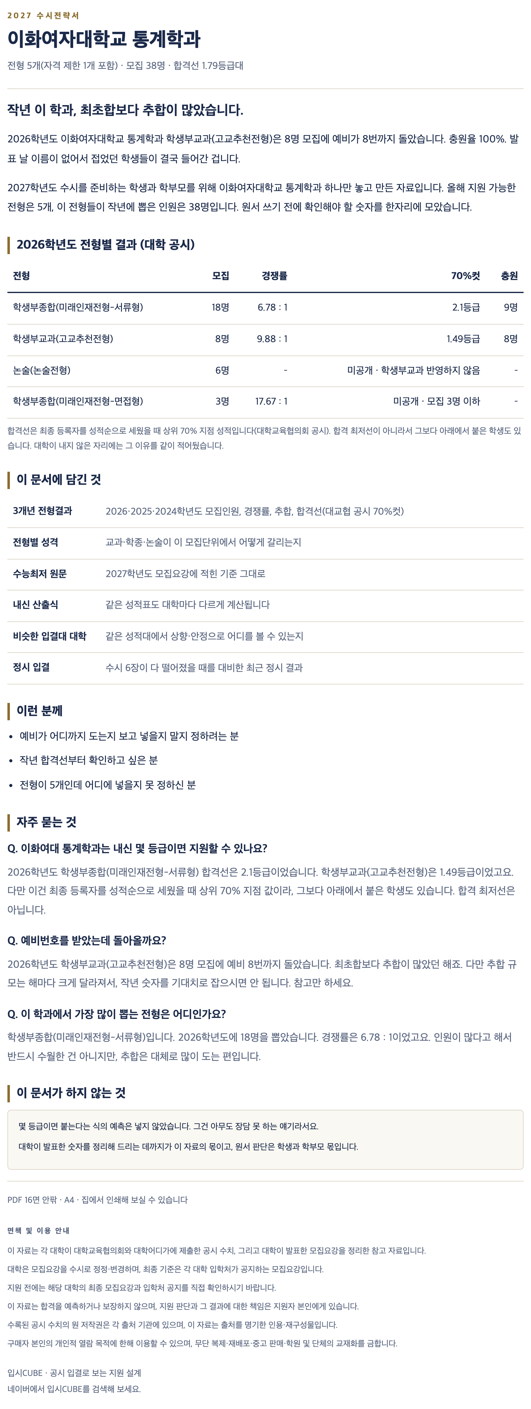 이화여대_통계학과_상세 이화여대_통계학과_상세