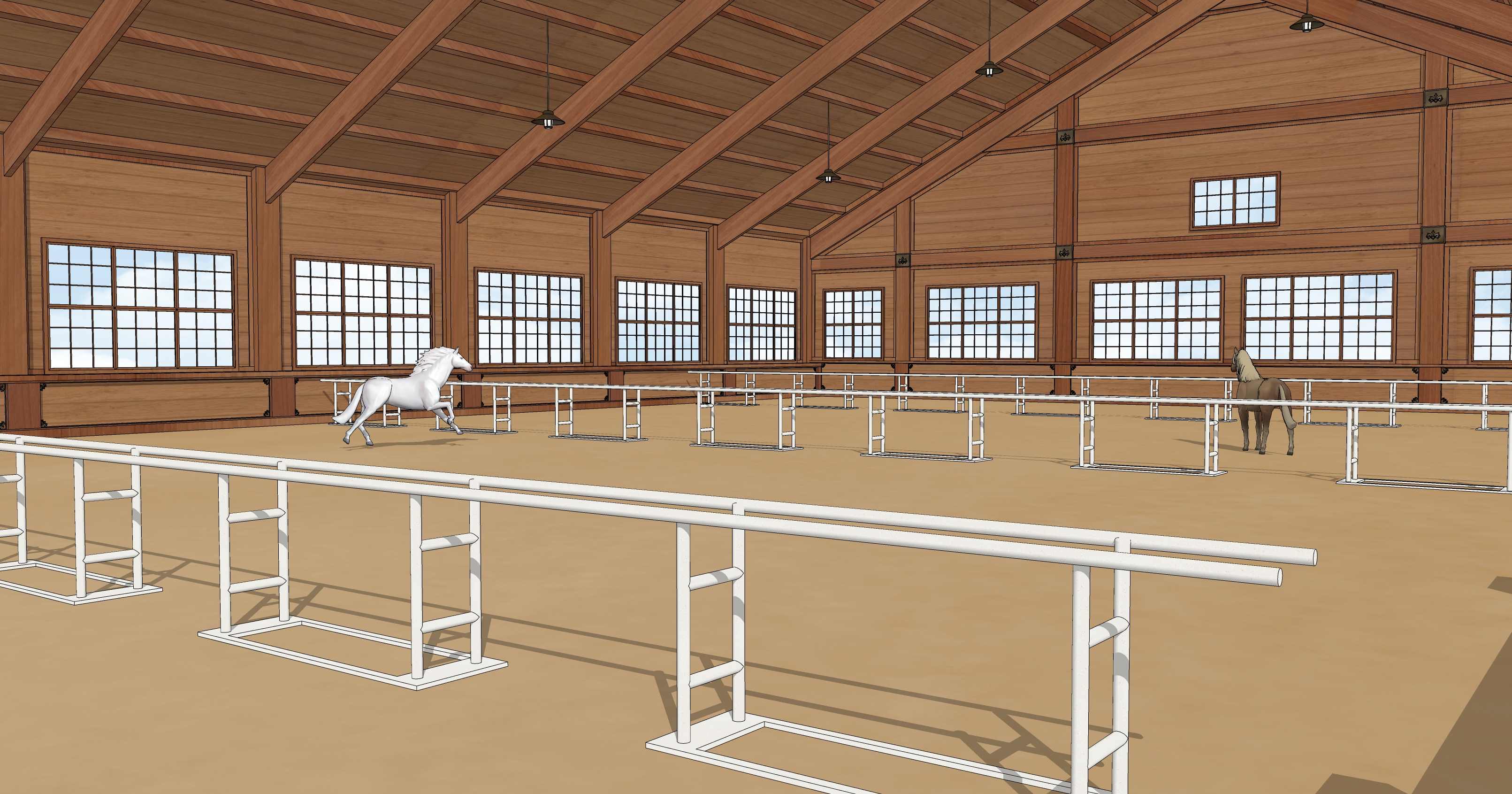 실내 마장 Indoor riding arena-3 실내 마장 Indoor riding arena-3