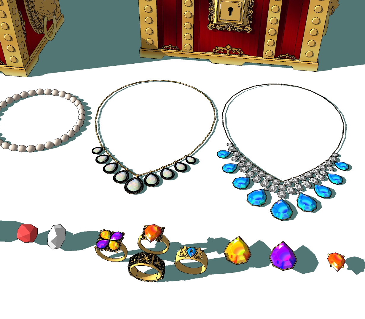 보석상자와 금화2-4 보석상자와 금화2-4