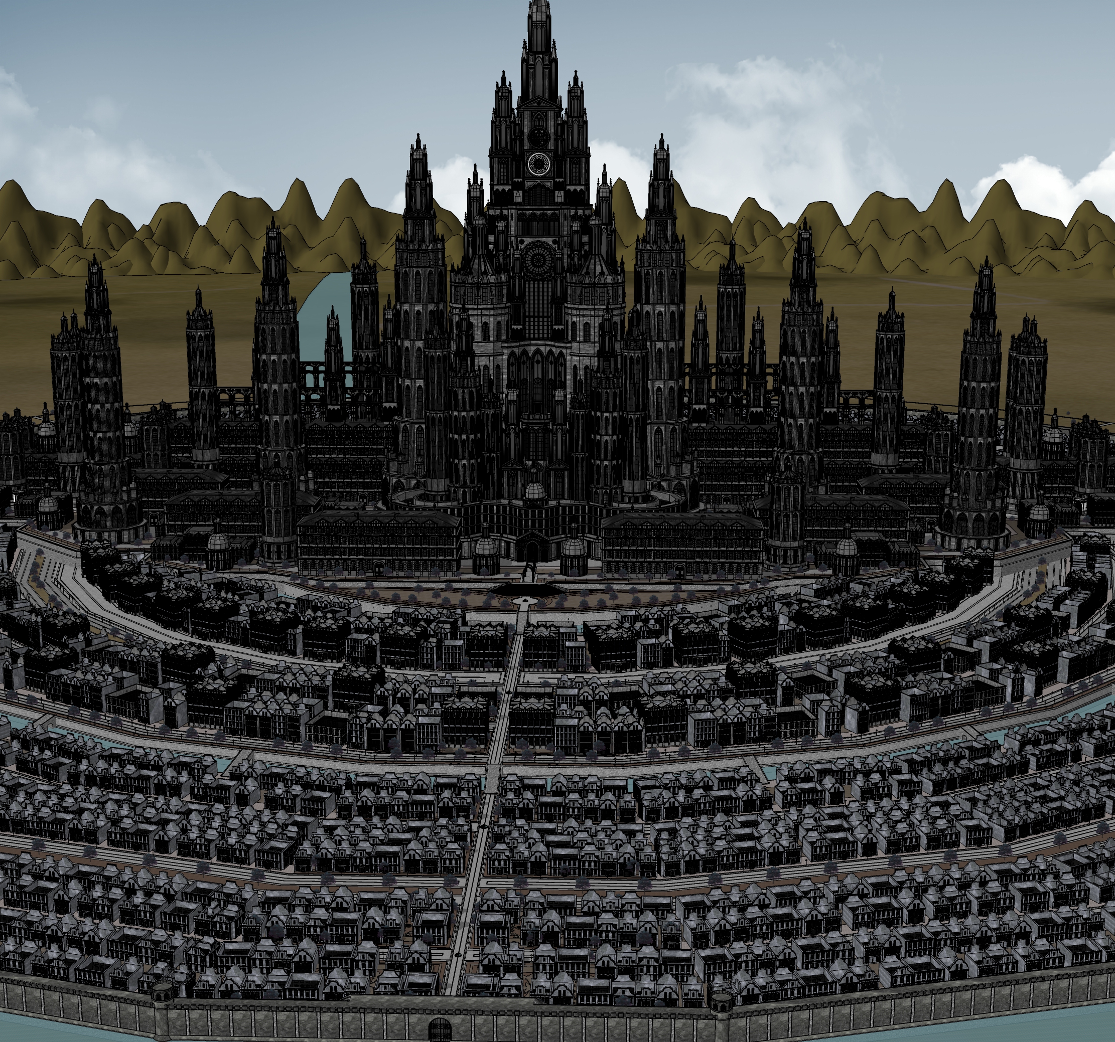 Wizard's City Castle Version Ruins_마탑도시 성 폐허버전-1-2