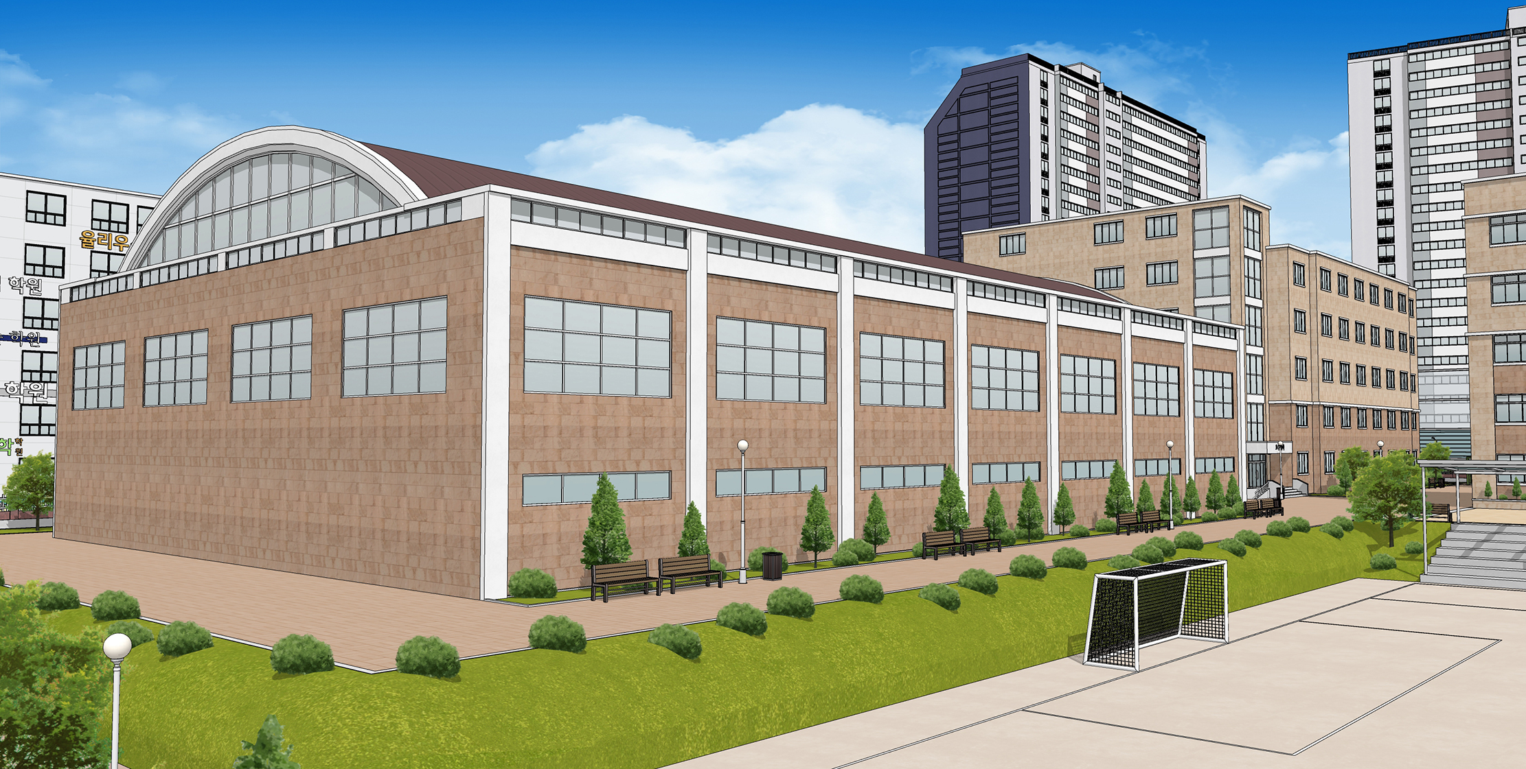 학교 기본형 basic school-21 학교 기본형 basic school-21