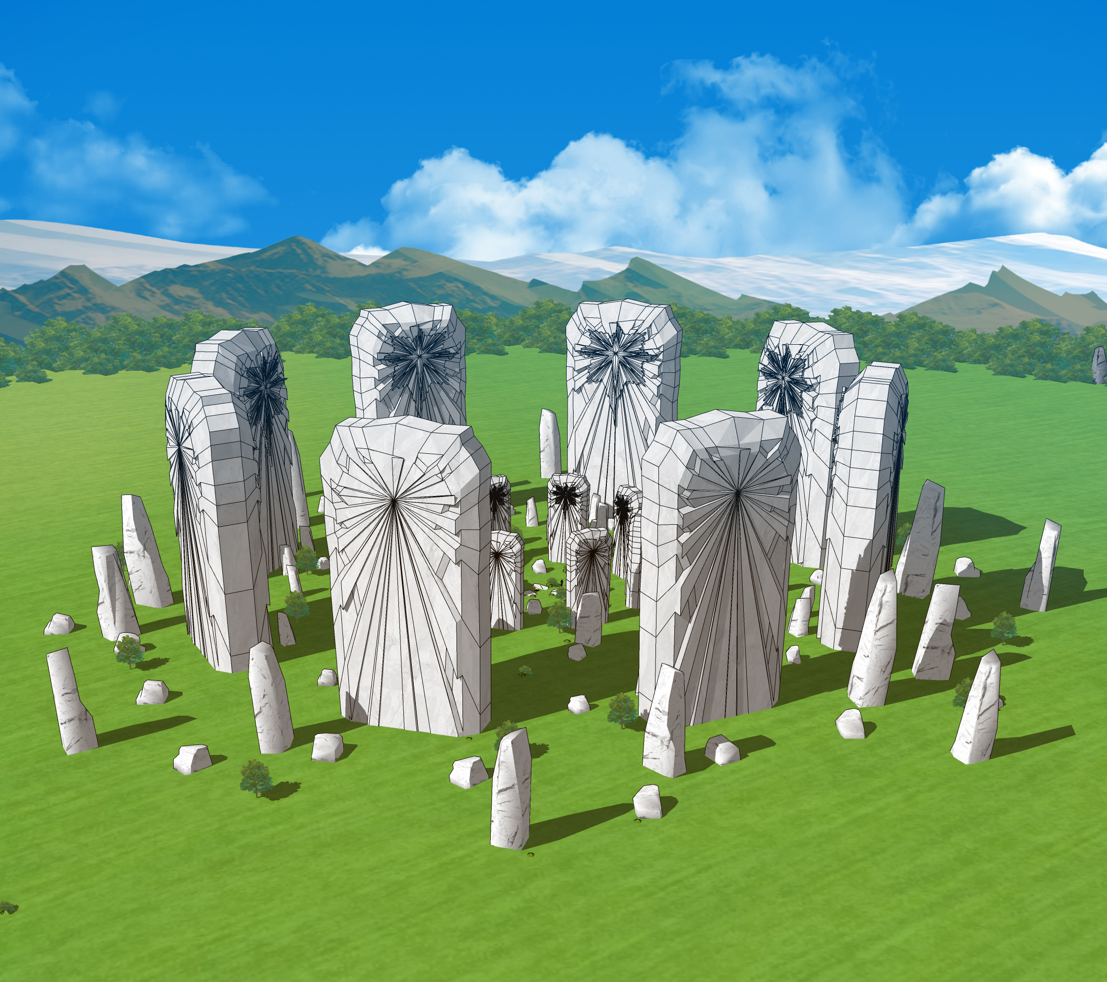 신의 무덤보정 신의 무덤보정